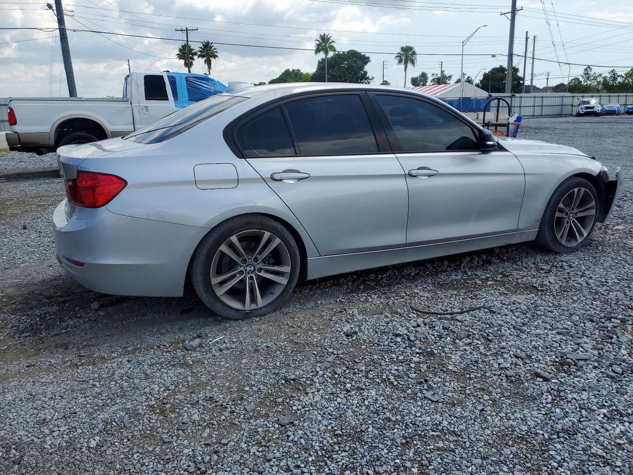 2014 Bmw 328 I Silver vin: WBA3A5C53EJ464249