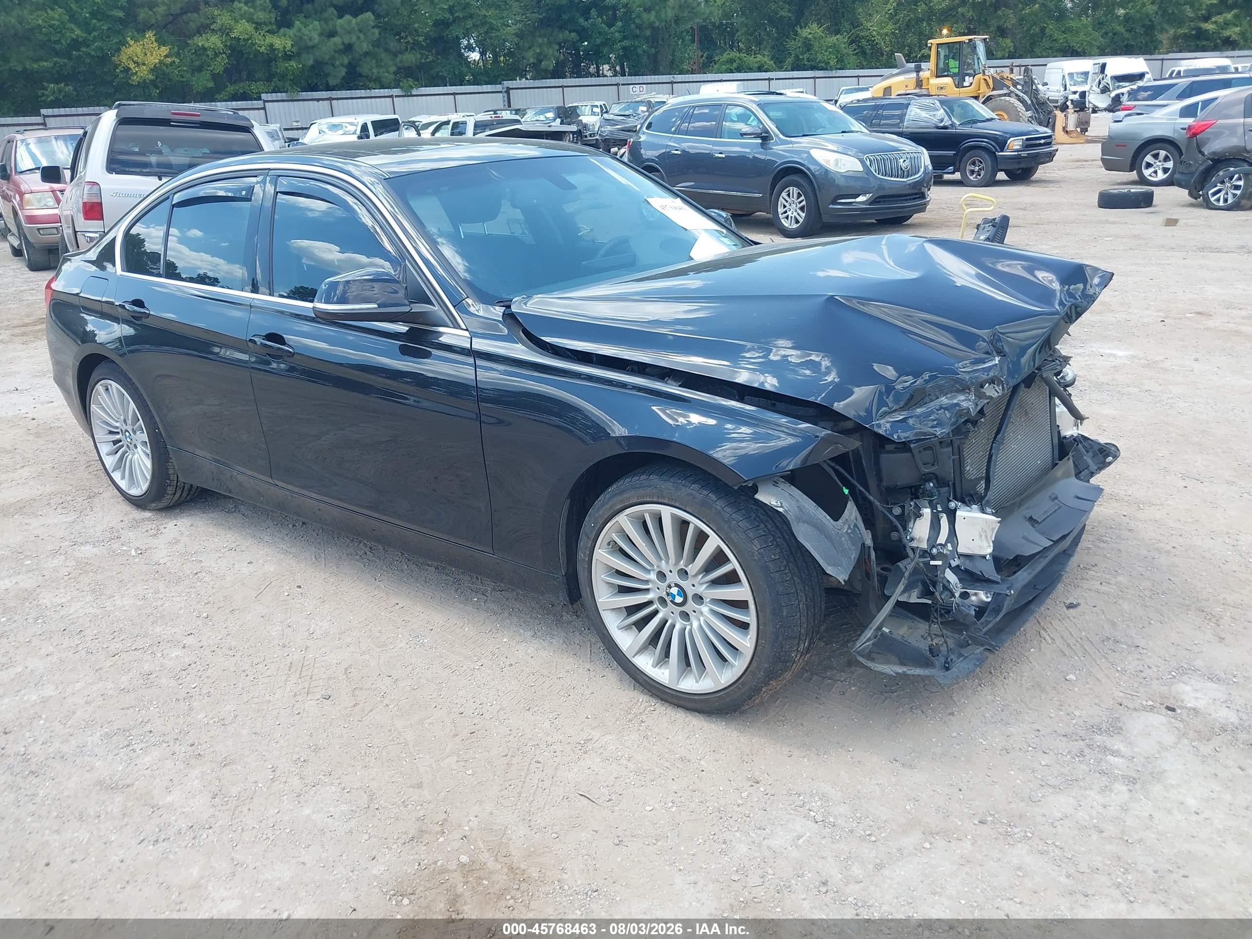 2014 Bmw 328i   Black vin: WBA3A5C53EJ464543