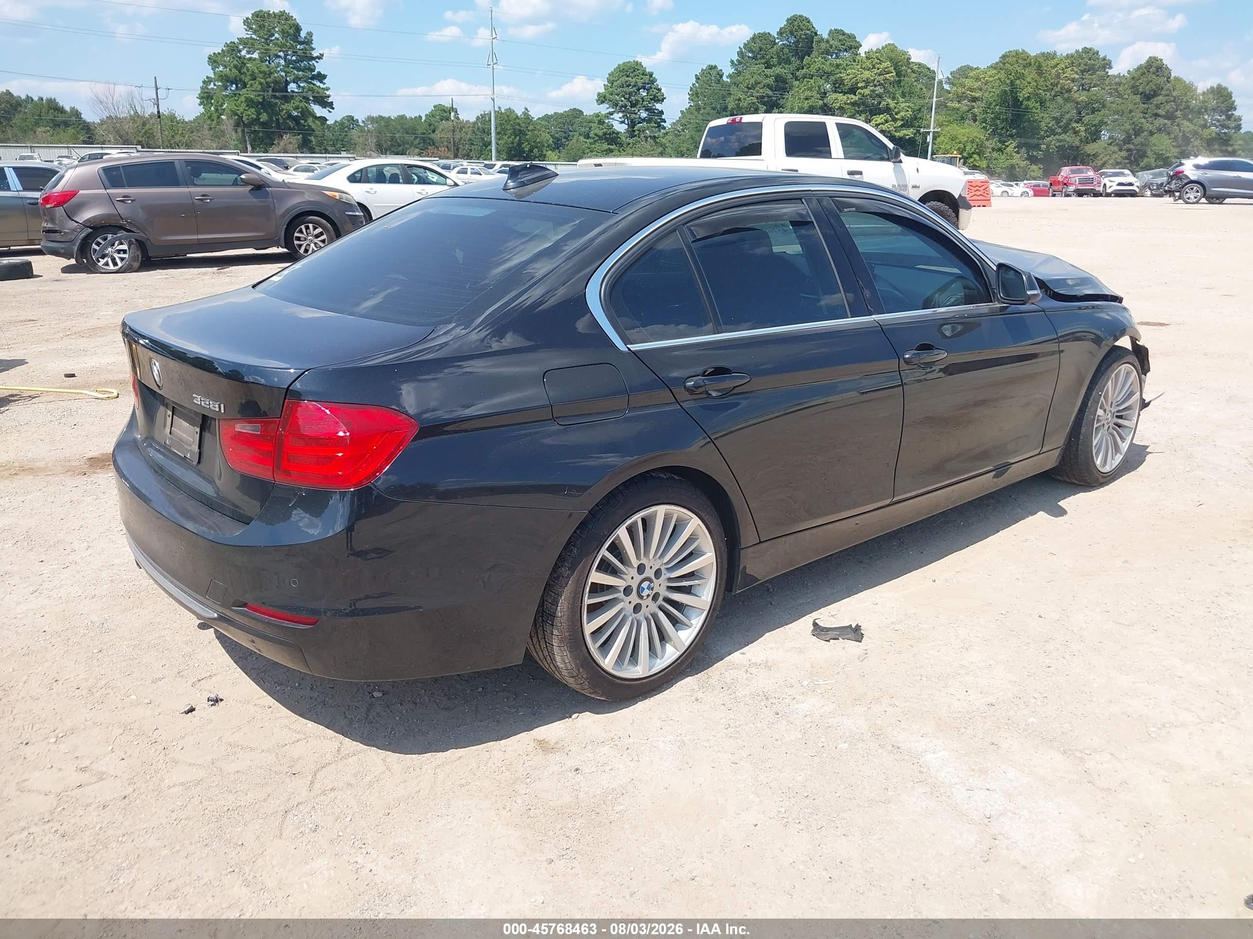 2014 Bmw 328i   Black vin: WBA3A5C53EJ464543