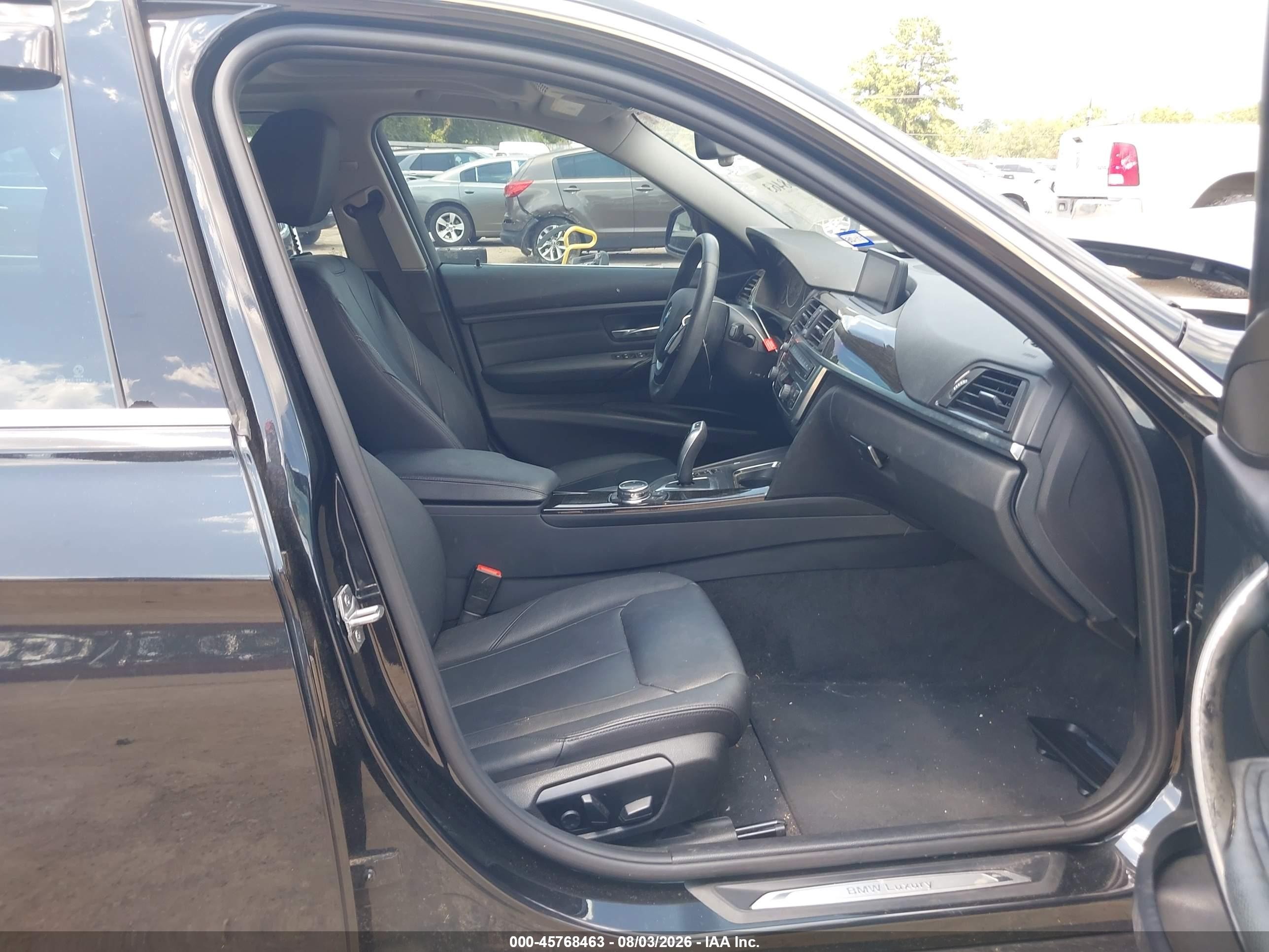2014 Bmw 328i   Black vin: WBA3A5C53EJ464543