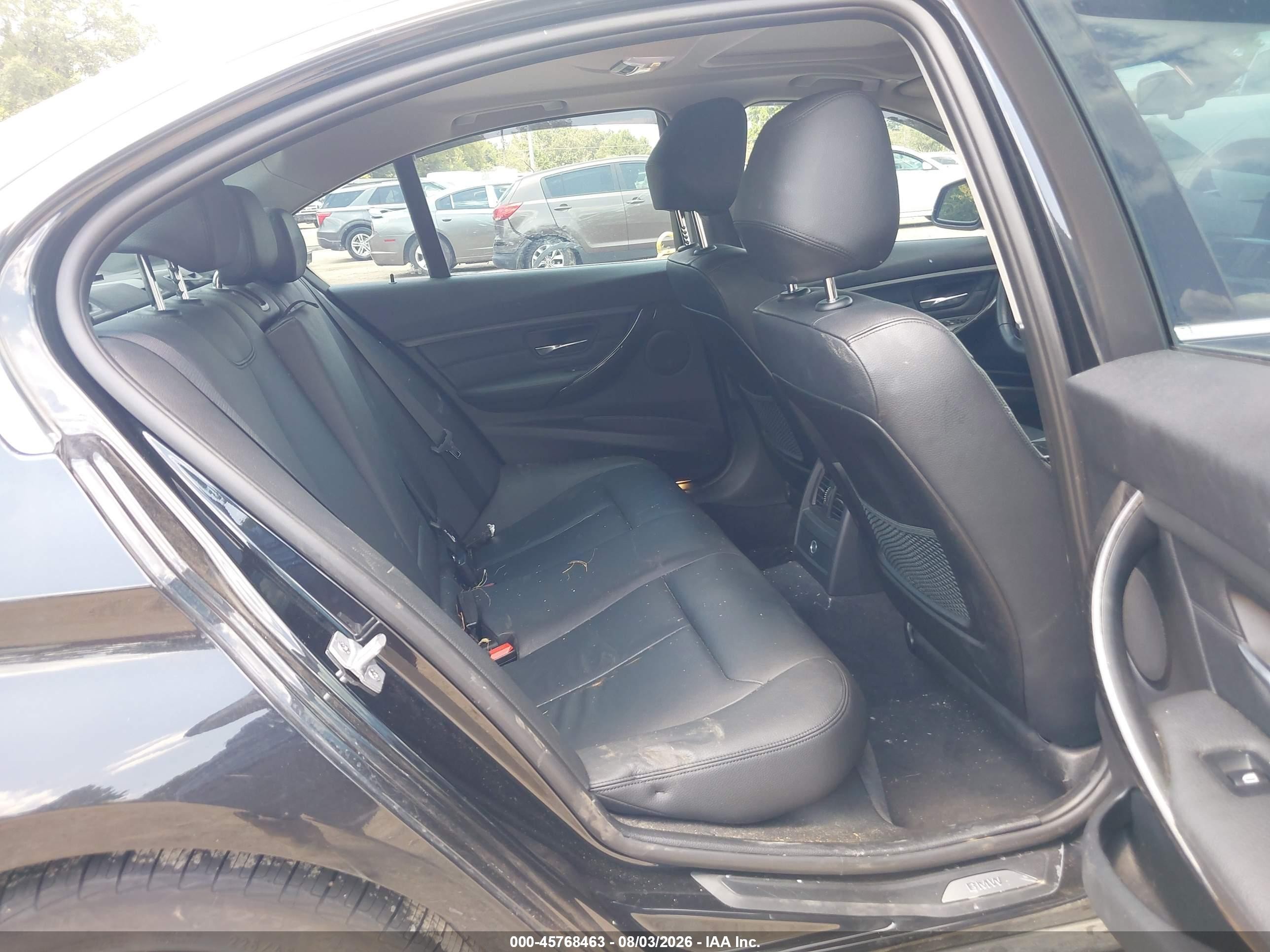 2014 Bmw 328i   Black vin: WBA3A5C53EJ464543