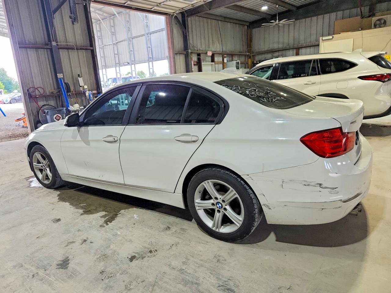 2015 Bmw 328 I White vin: WBA3A5C53FF609391