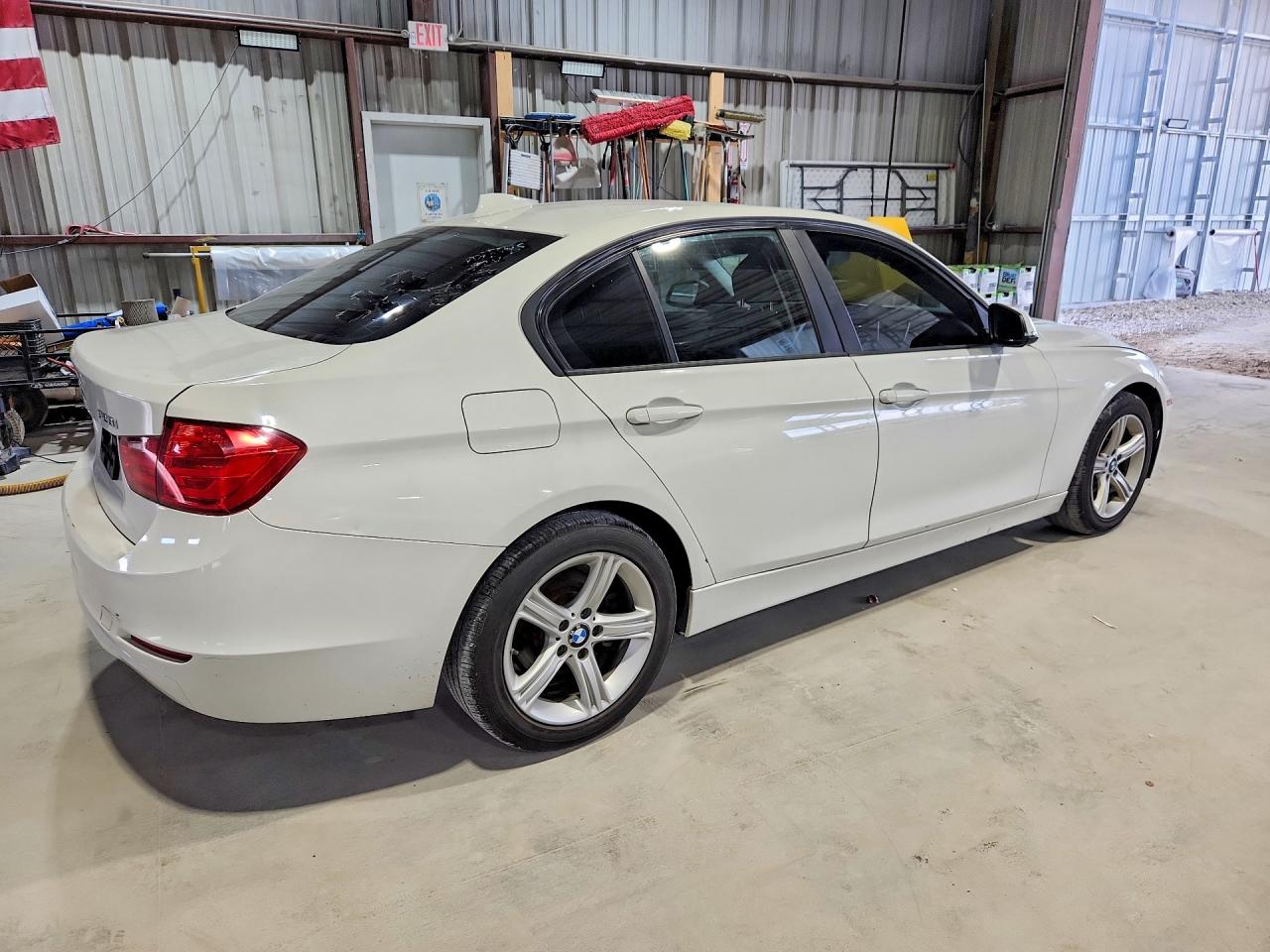 2015 Bmw 328 I White vin: WBA3A5C53FF609391