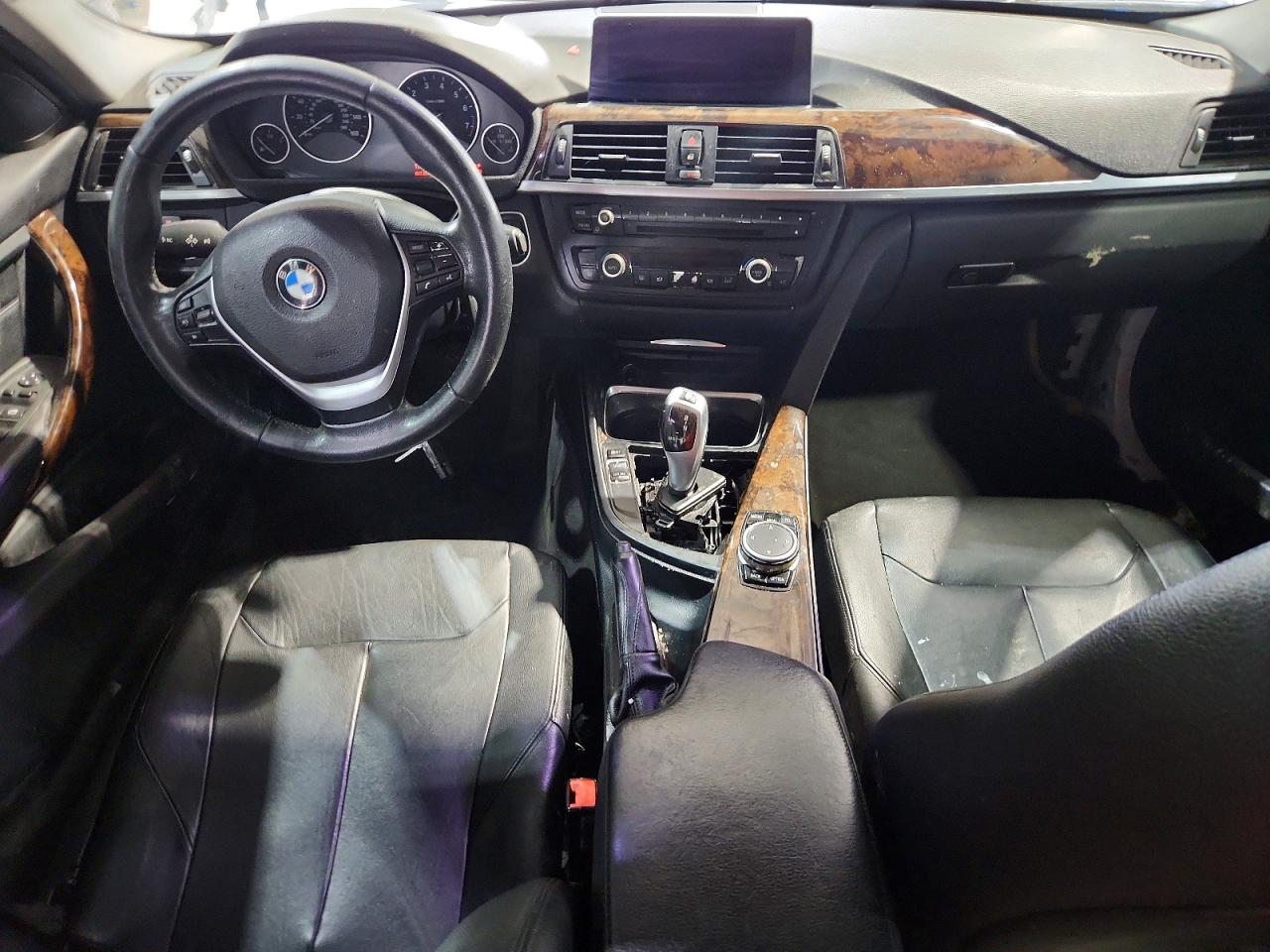 2015 Bmw 328 I White vin: WBA3A5C53FF609391