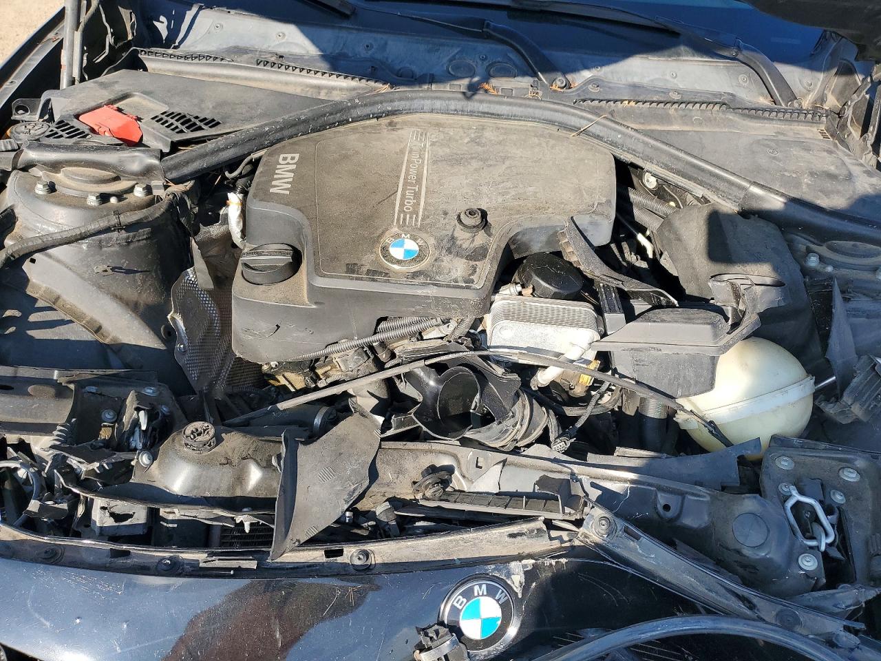 2015 Bmw 328 I Black vin: WBA3A5C53FF610041