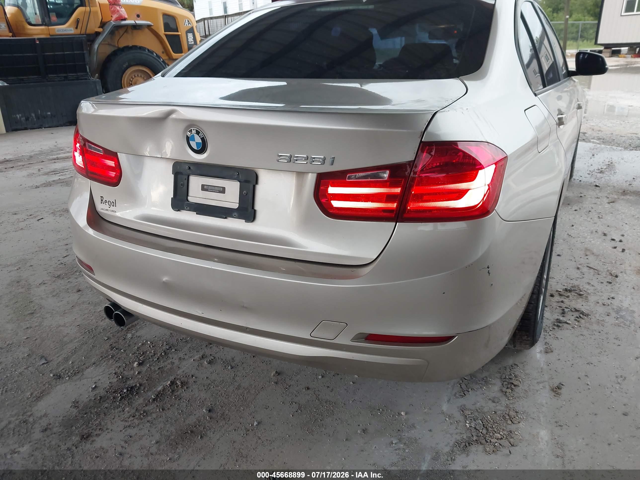 2015 Bmw 328i   Золотой vin: WBA3A5C53FP605089