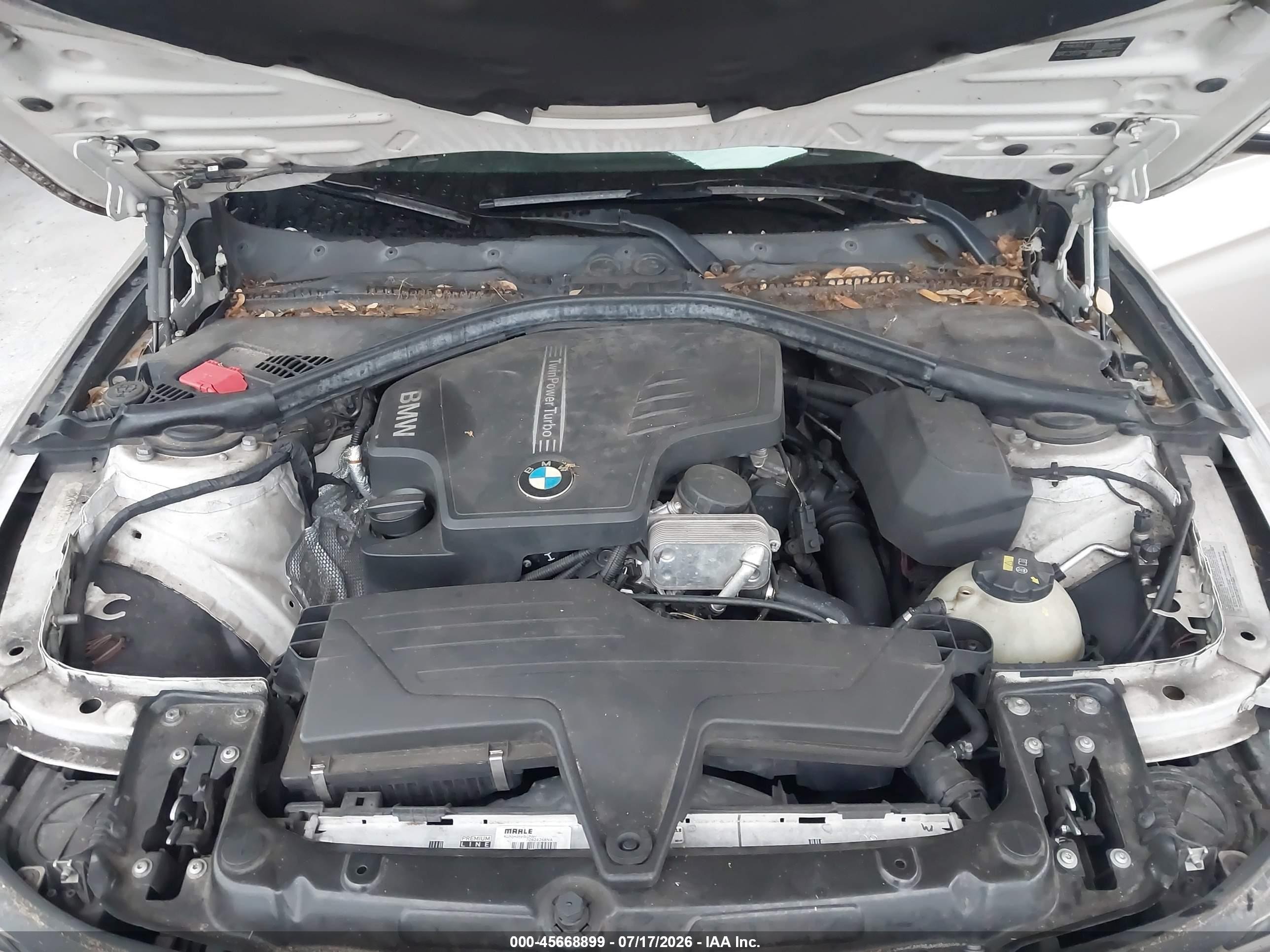 2015 Bmw 328i   Золотой vin: WBA3A5C53FP605089
