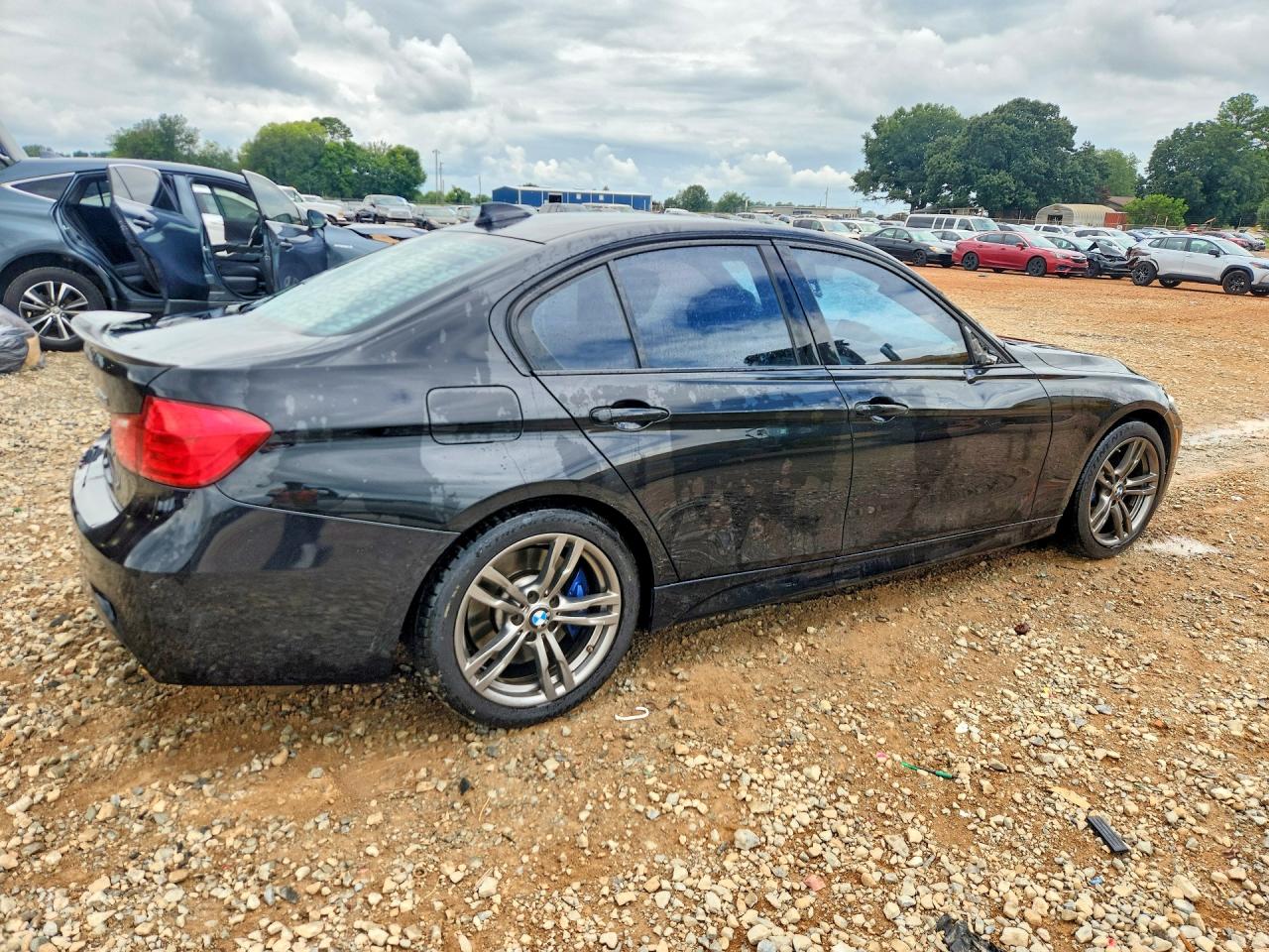 2015 Bmw 328 I Black vin: WBA3A5C53FP605495