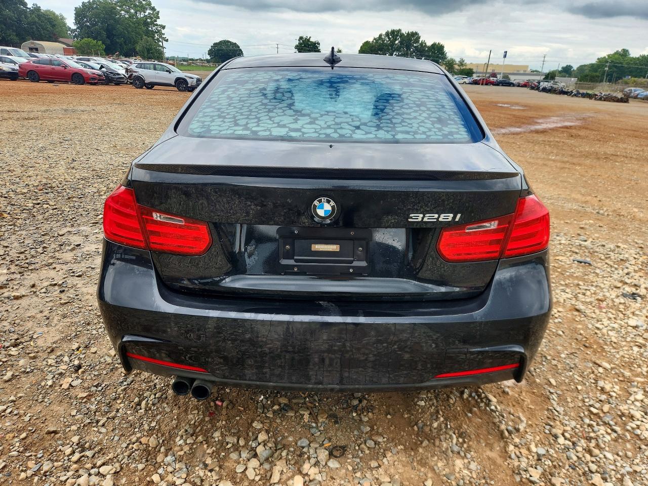 2015 Bmw 328 I Black vin: WBA3A5C53FP605495