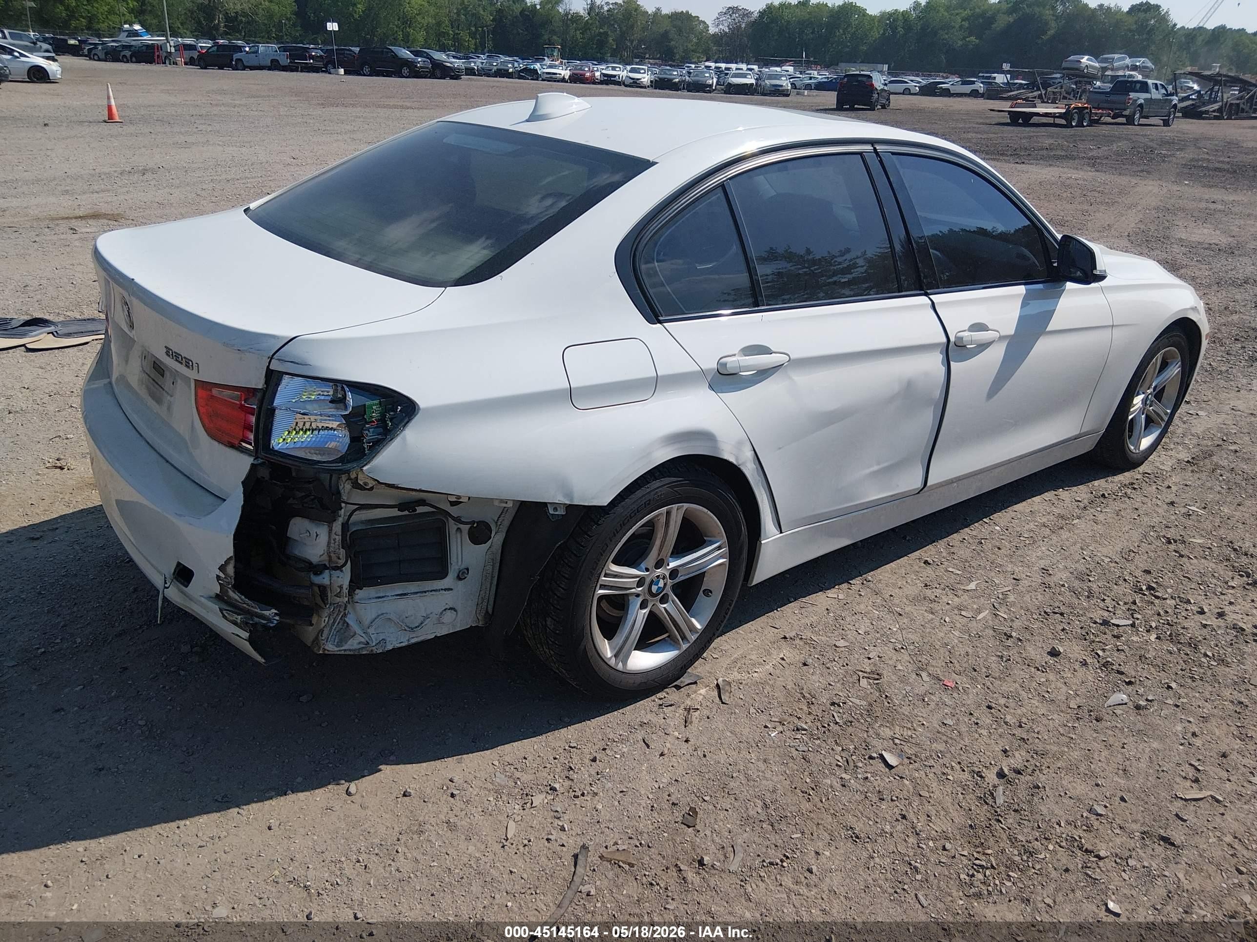 2012 Bmw 328i   White vin: WBA3A5C54CF258079