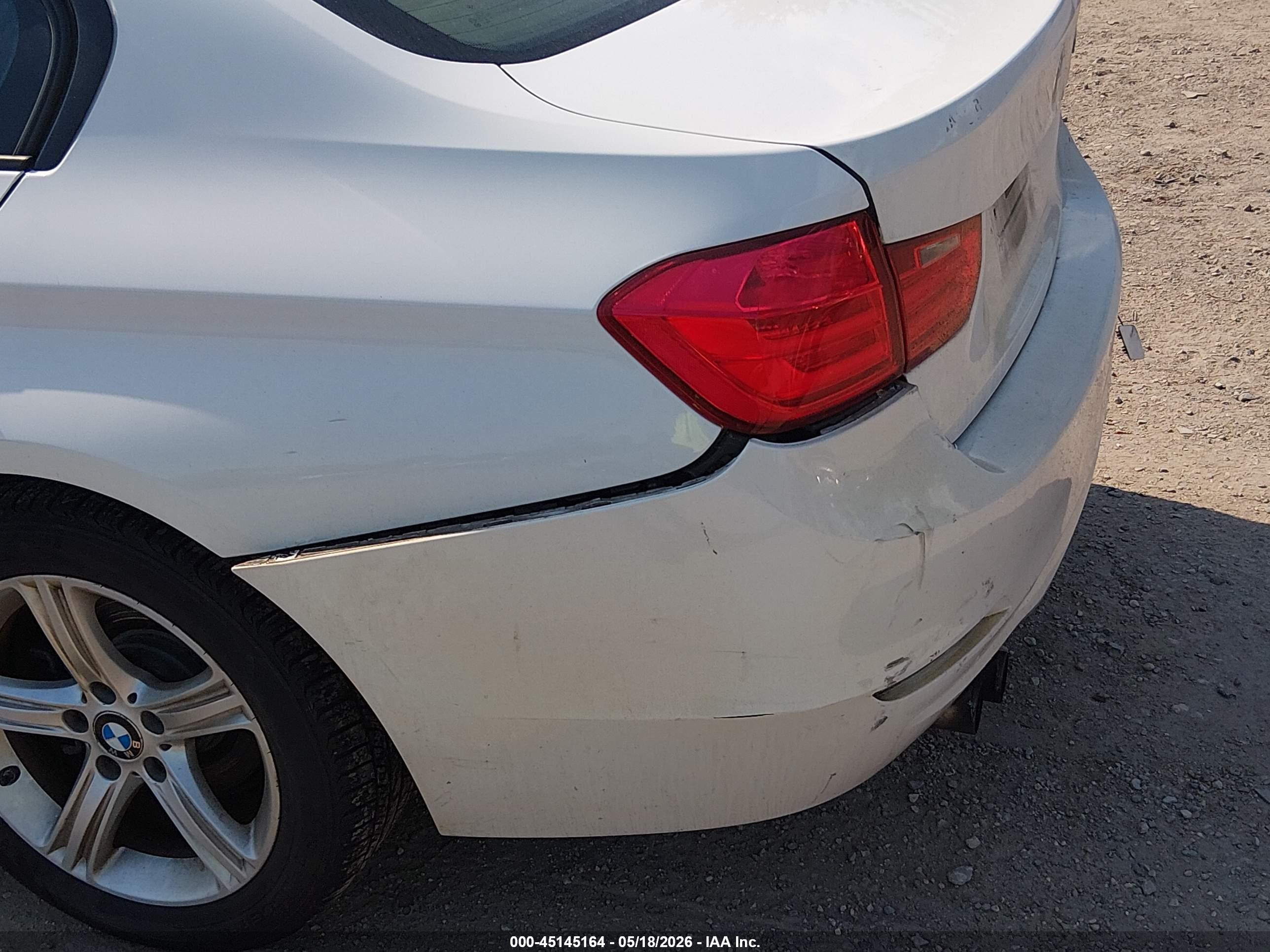 2012 Bmw 328i   White vin: WBA3A5C54CF258079