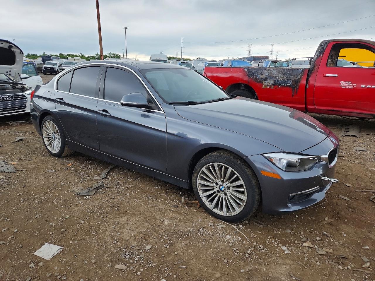 2012 Bmw 328 I Charcoal vin: WBA3A5C54CF341589