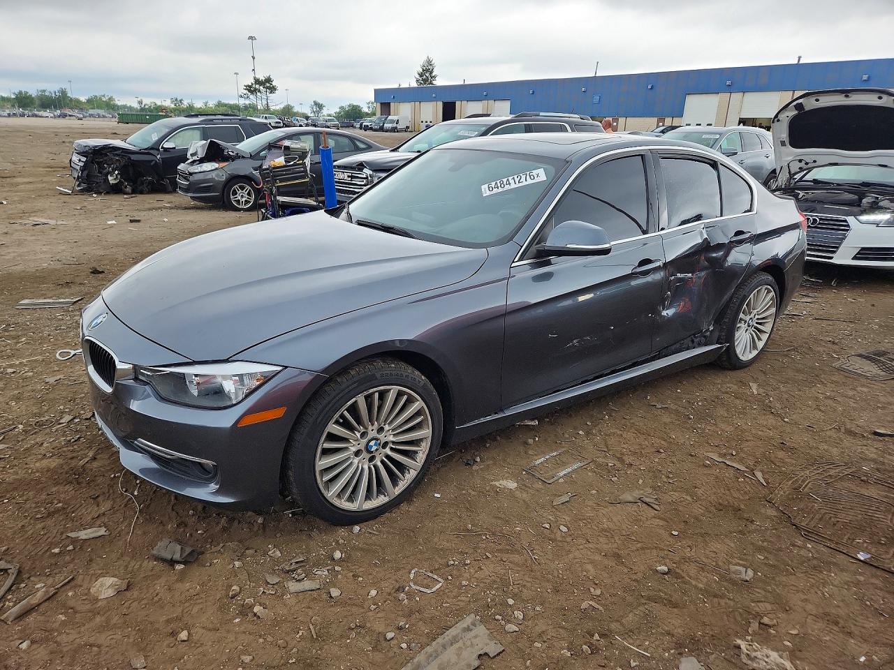 2012 Bmw 328 I Charcoal vin: WBA3A5C54CF341589