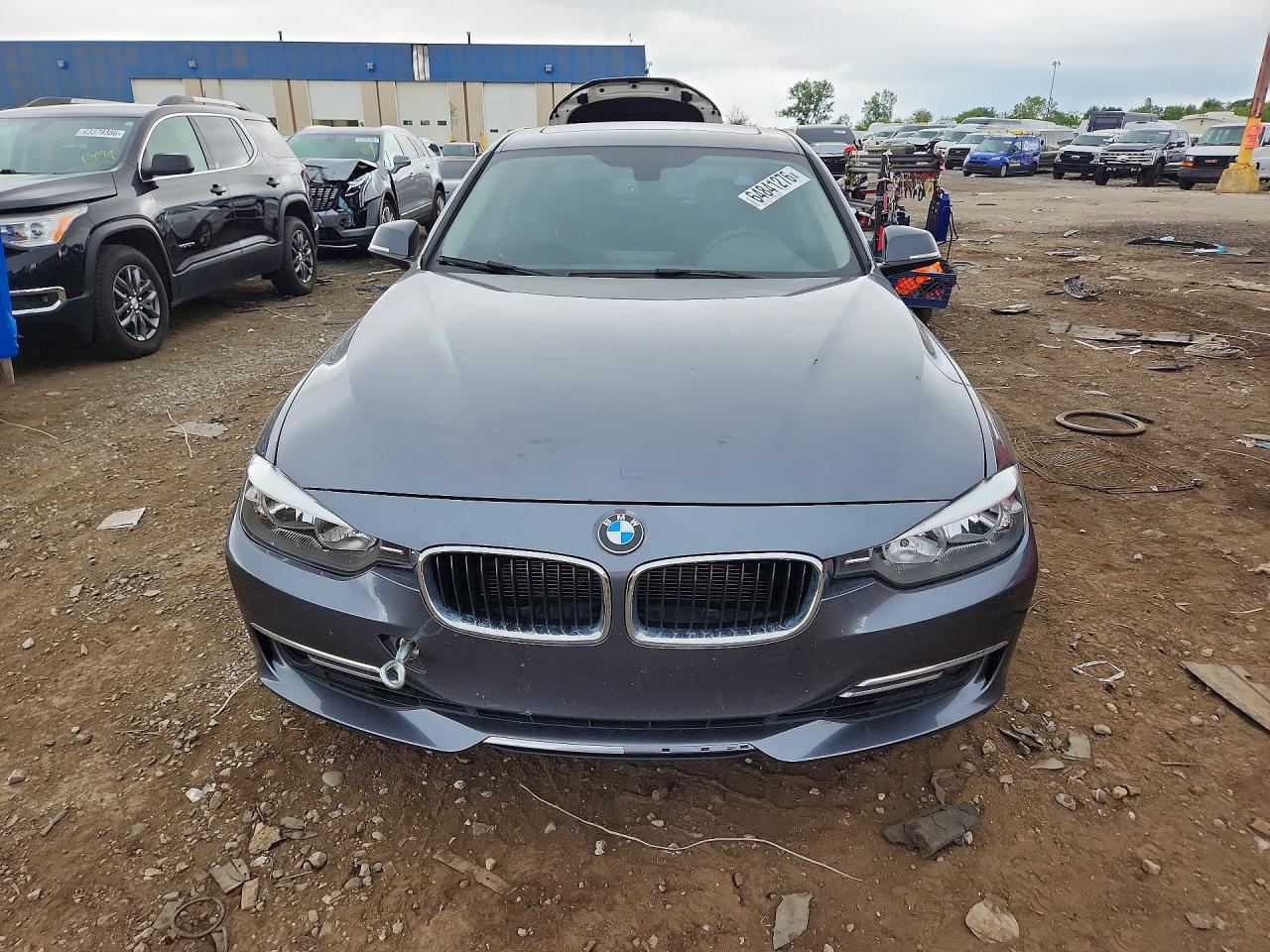2012 Bmw 328 I Charcoal vin: WBA3A5C54CF341589