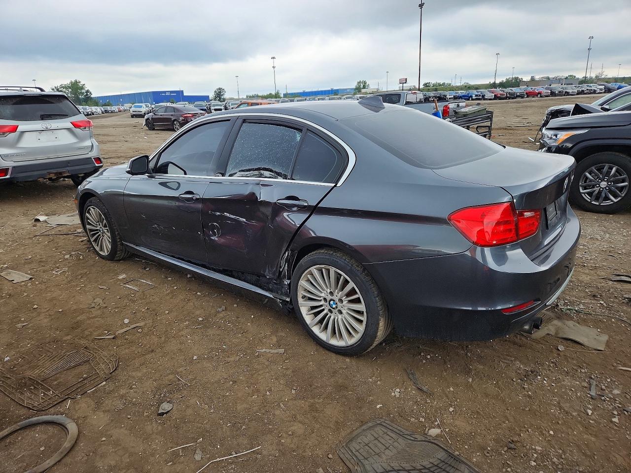 2012 Bmw 328 I Charcoal vin: WBA3A5C54CF341589