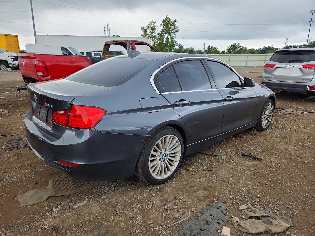 2012 Bmw 328 I Charcoal vin: WBA3A5C54CF341589