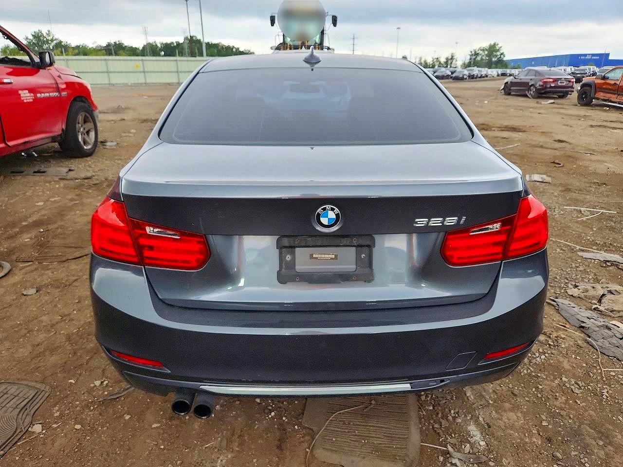 2012 Bmw 328 I Charcoal vin: WBA3A5C54CF341589