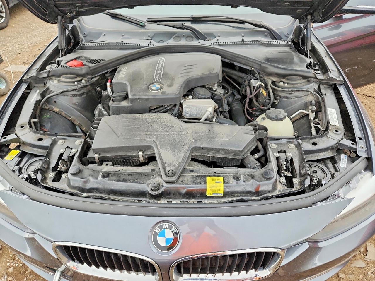 2012 Bmw 328 I Charcoal vin: WBA3A5C54CF341589