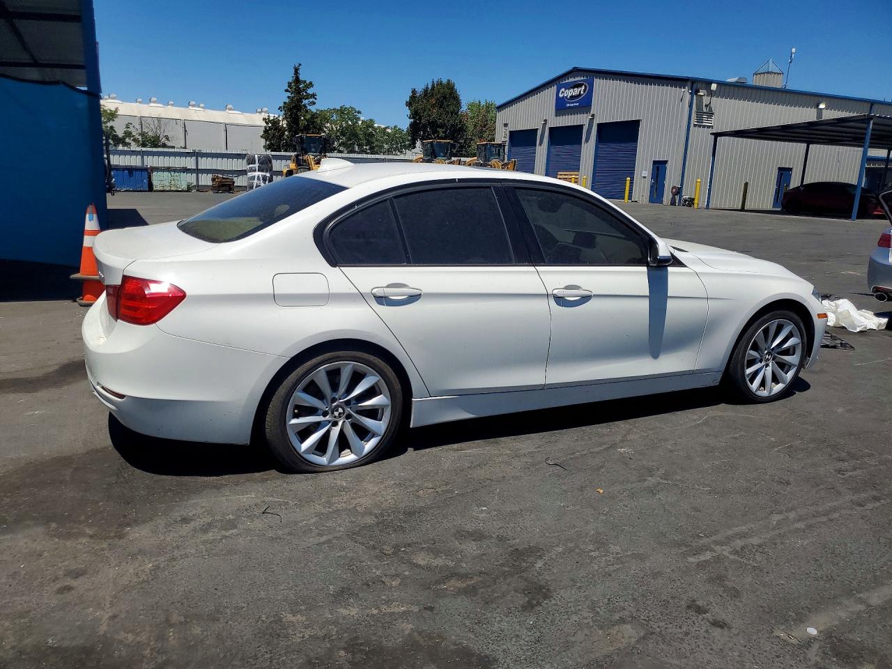 2012 Bmw 328 I White vin: WBA3A5C54CF342080