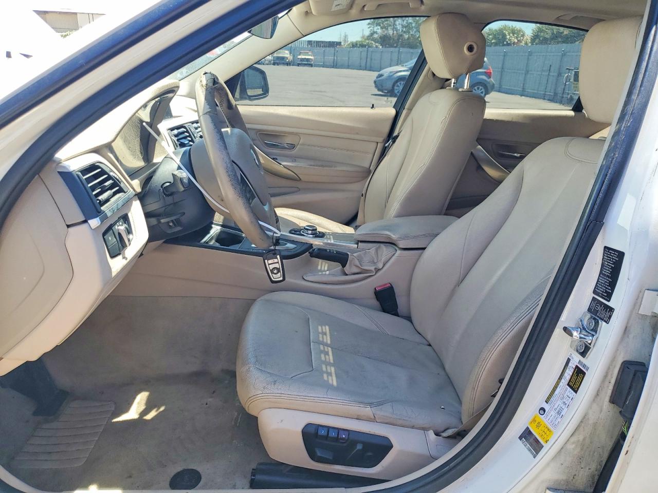2012 Bmw 328 I White vin: WBA3A5C54CF342080