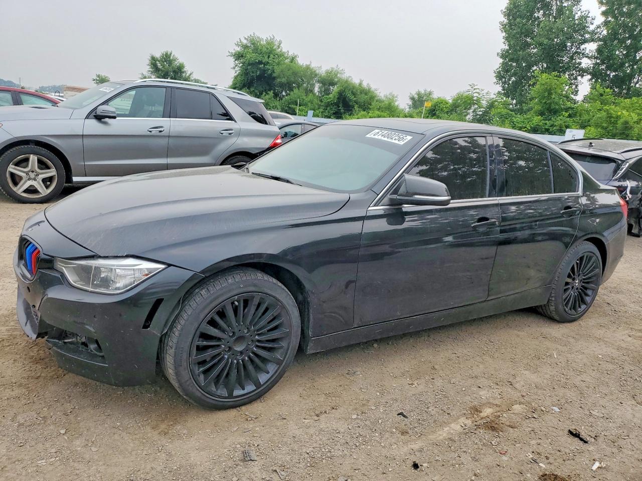 2012 Bmw 328 I Black vin: WBA3A5C54CF347988