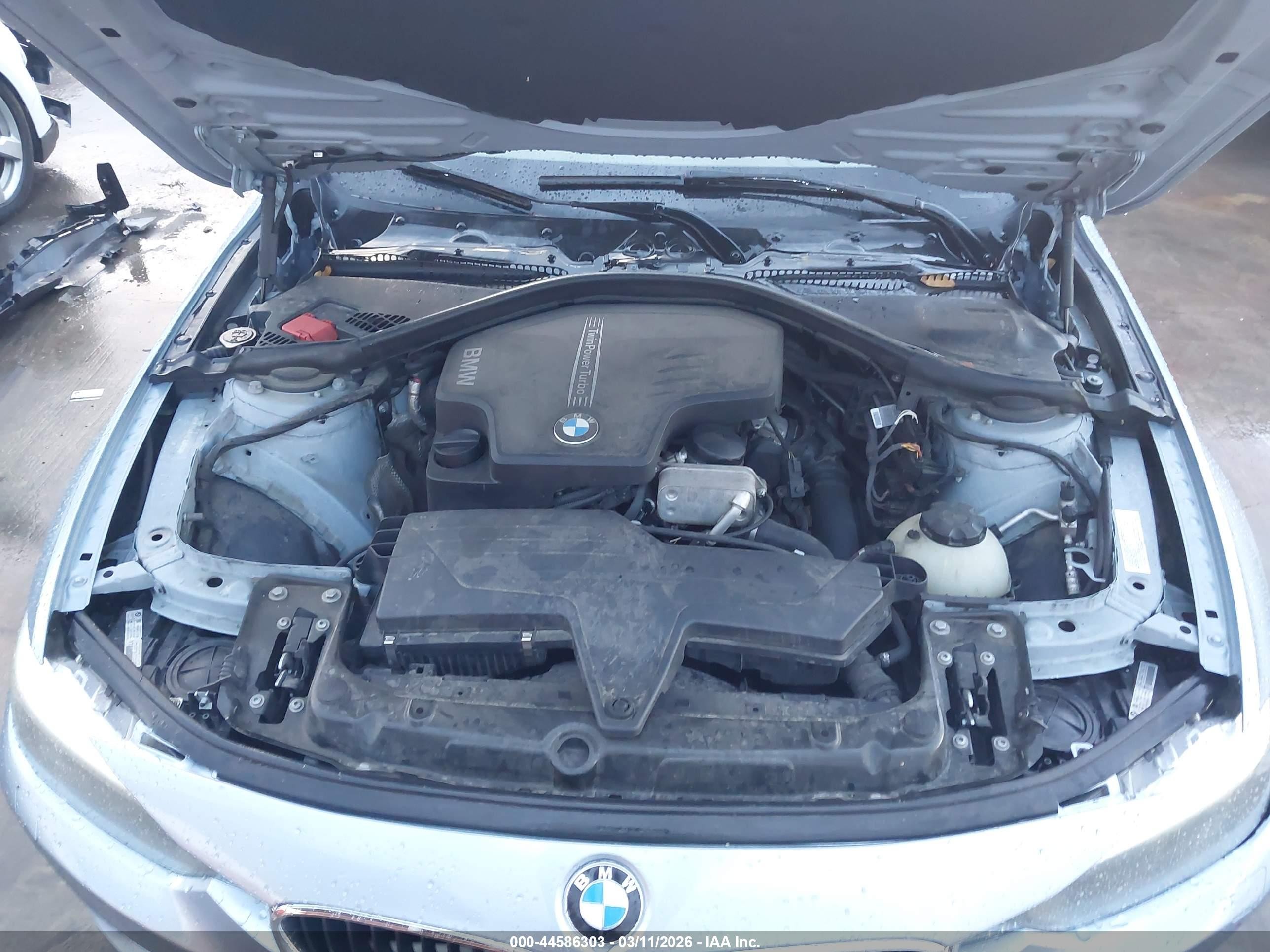 2012 Bmw 328i   Light Blue vin: WBA3A5C54CF350163