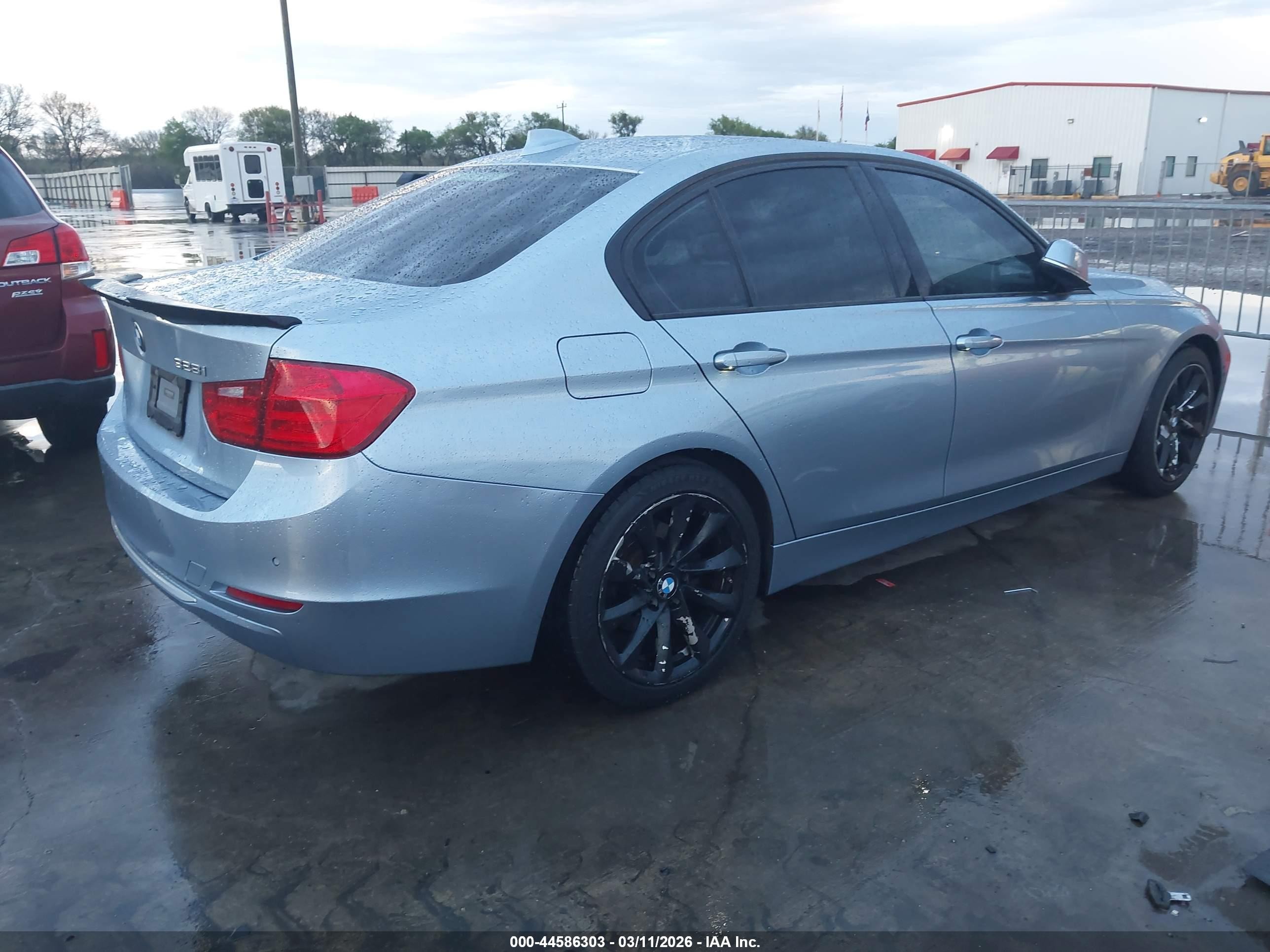 2012 Bmw 328i   Light Blue vin: WBA3A5C54CF350163