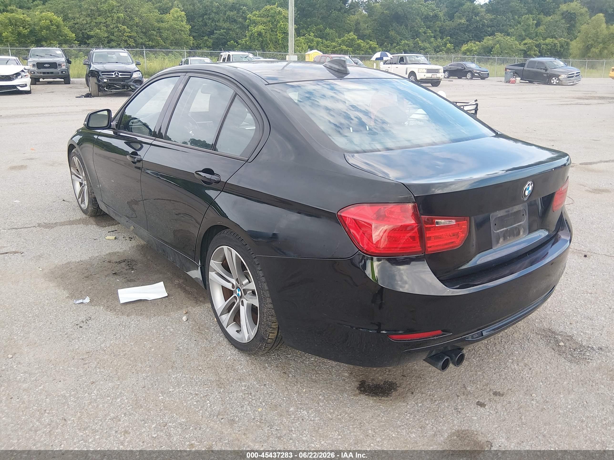 2013 Bmw 328i   Black vin: WBA3A5C54DF350312