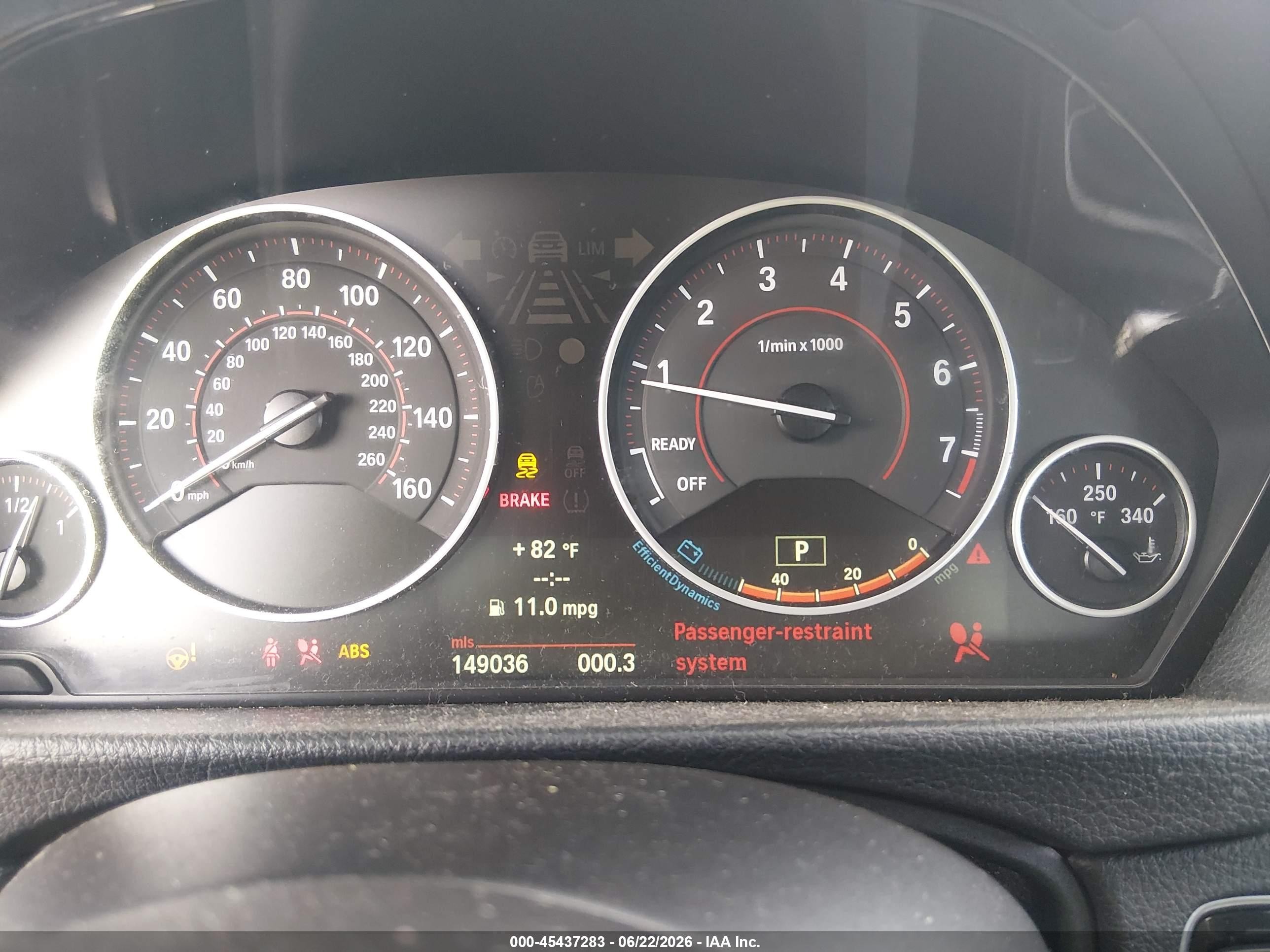 2013 Bmw 328i   Black vin: WBA3A5C54DF350312
