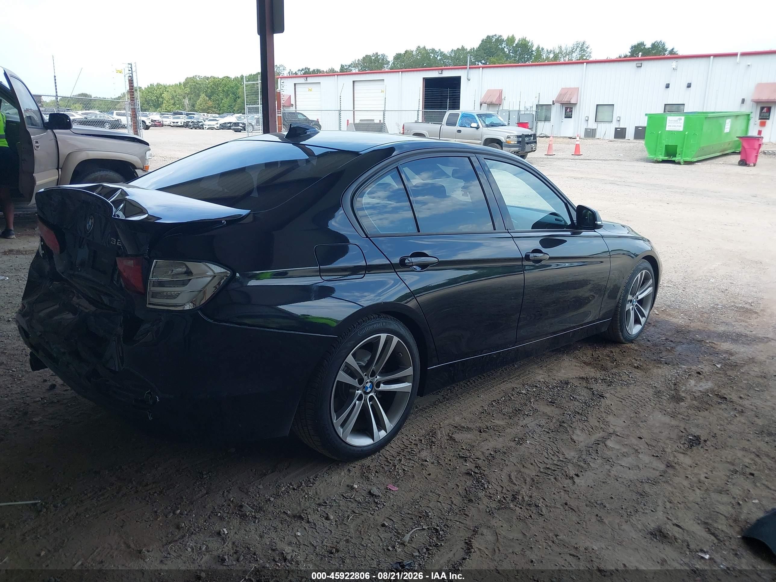 2013 Bmw 328i Black vin: WBA3A5C54DF359771