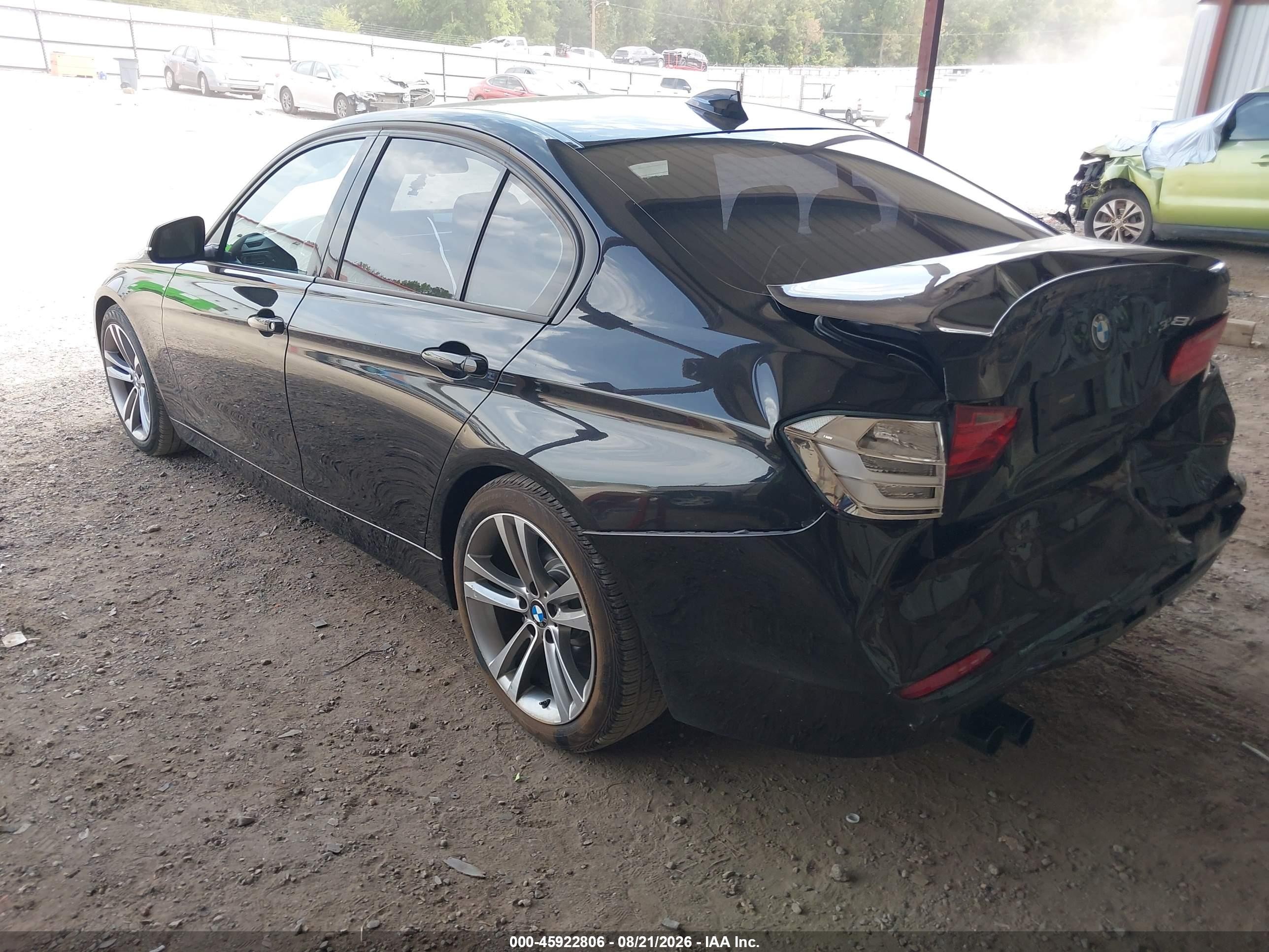 2013 Bmw 328i Black vin: WBA3A5C54DF359771
