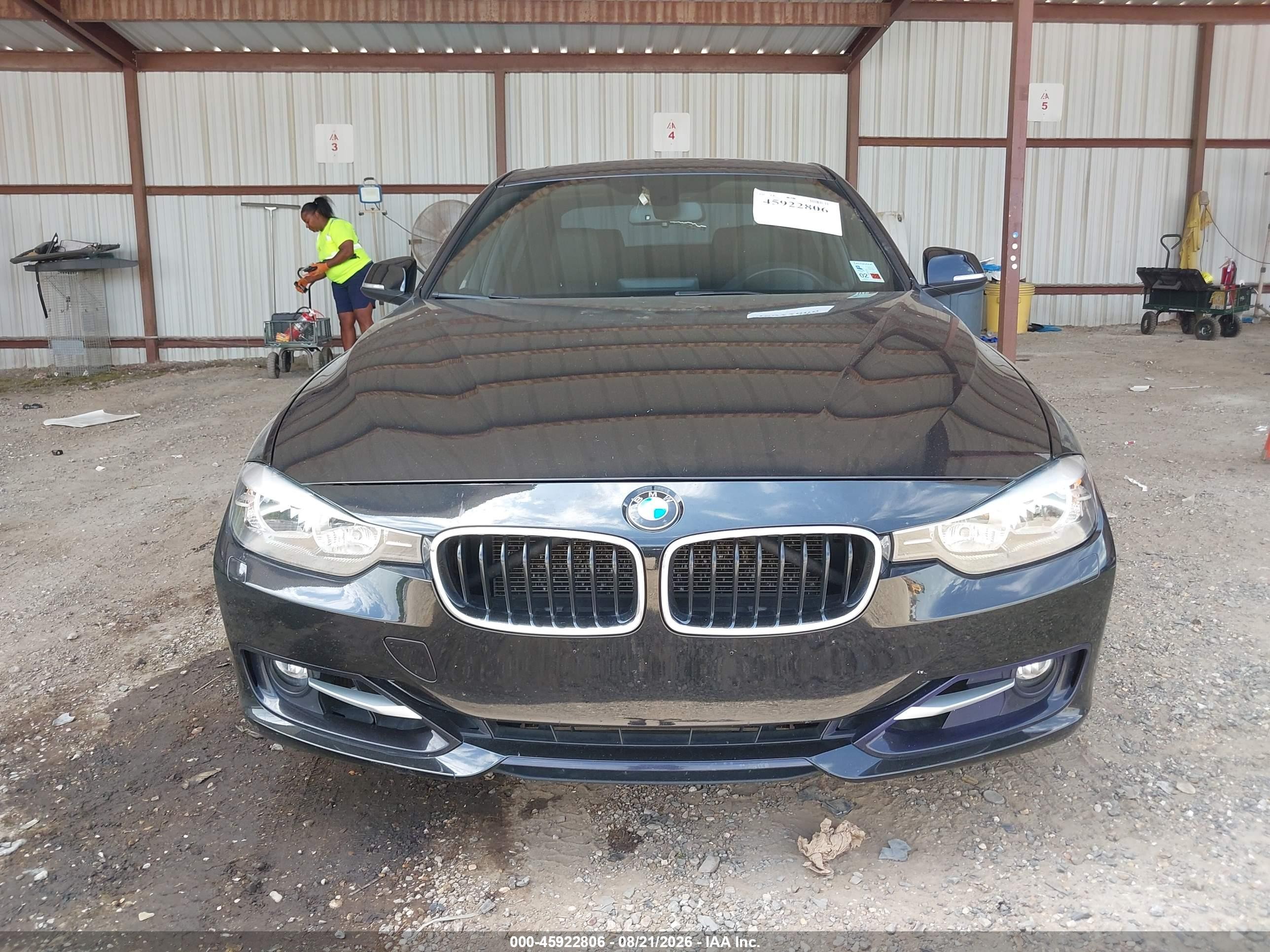 2013 Bmw 328i Black vin: WBA3A5C54DF359771
