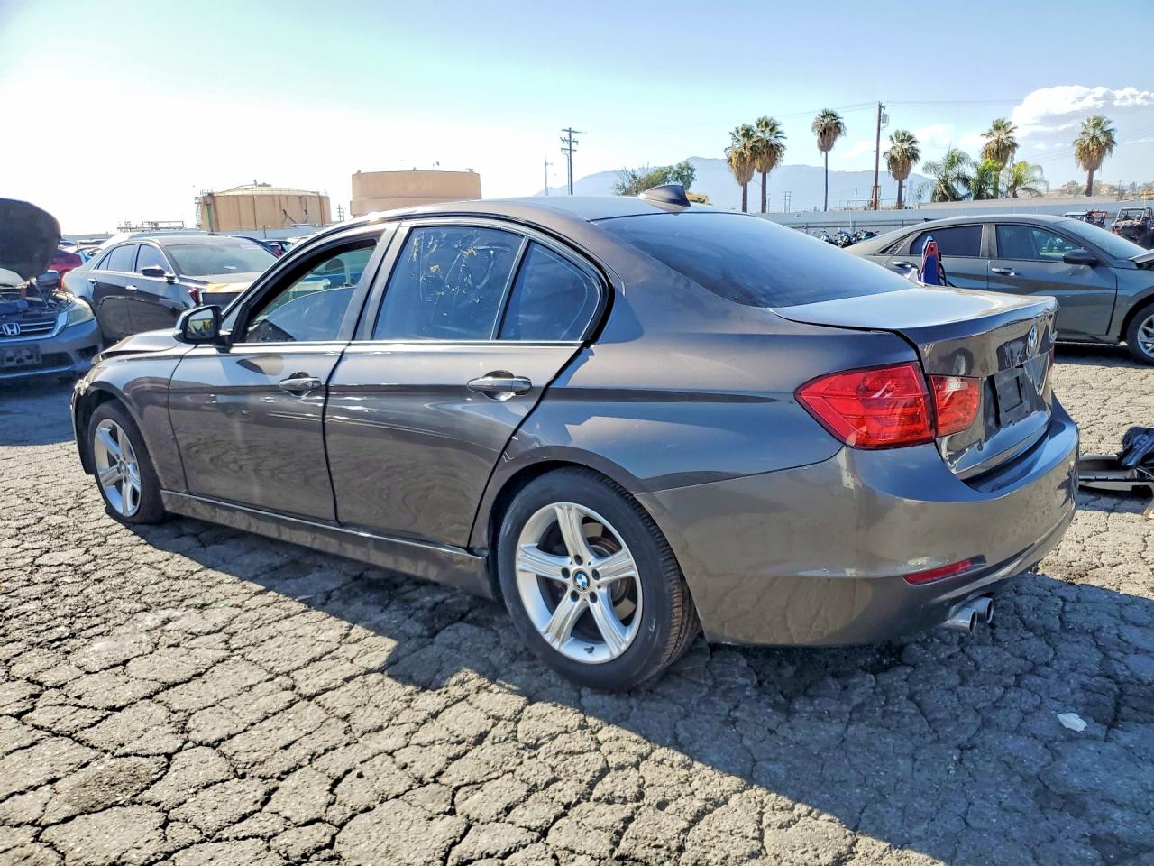 2013 Bmw 328 I Gray vin: WBA3A5C54DF601104