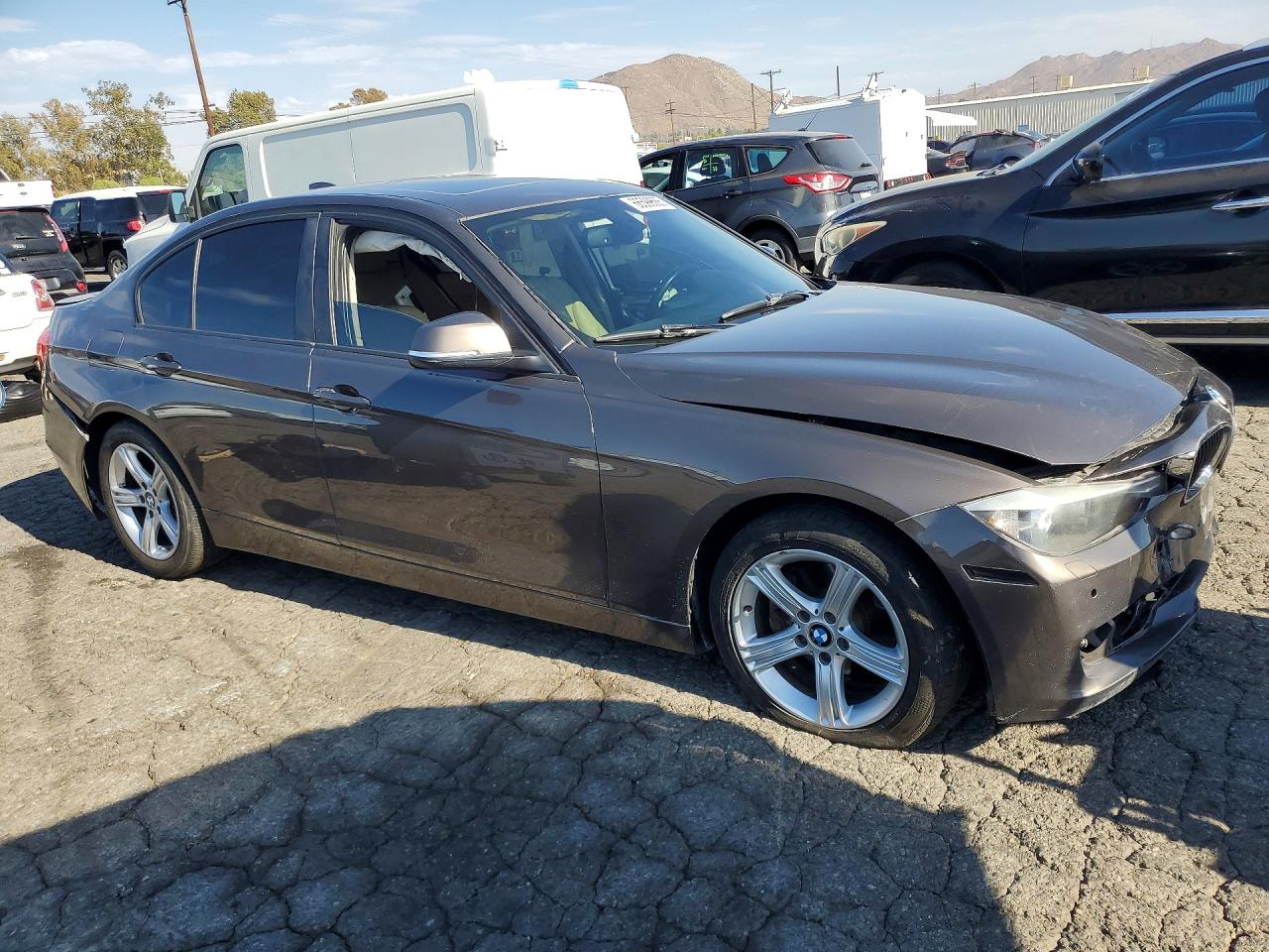 2013 Bmw 328 I Gray vin: WBA3A5C54DF601104