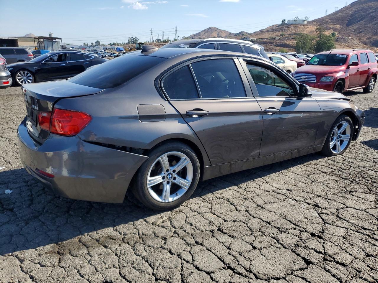 2013 Bmw 328 I Gray vin: WBA3A5C54DF601104