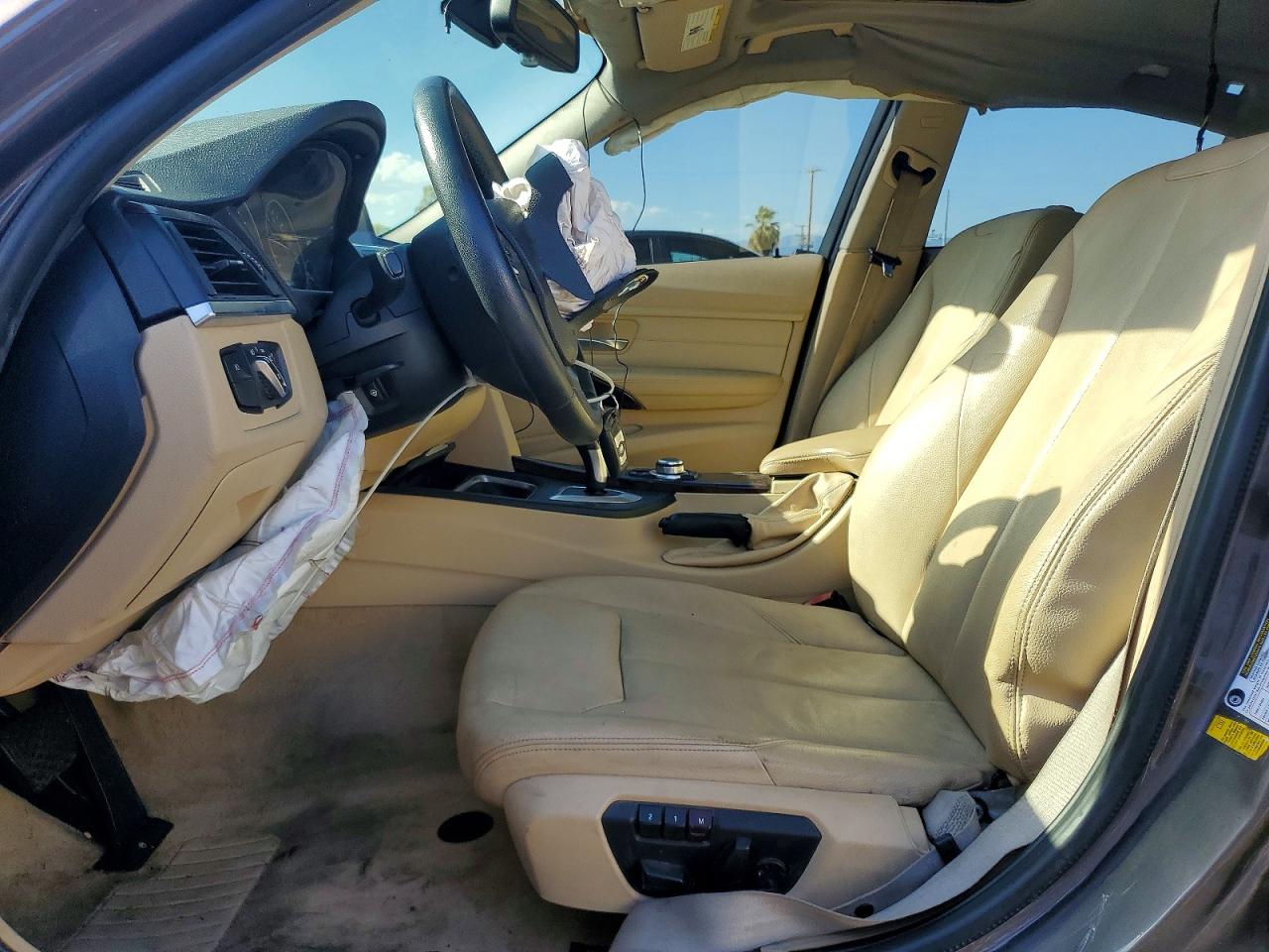 2013 Bmw 328 I Gray vin: WBA3A5C54DF601104
