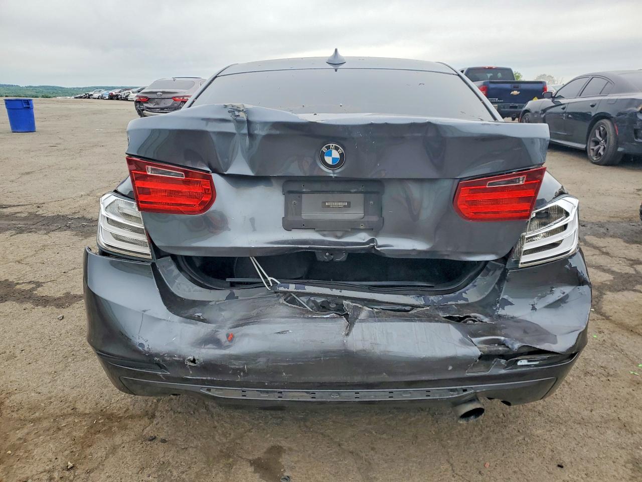 2013 Bmw 328 I Gray vin: WBA3A5C54DJ460838