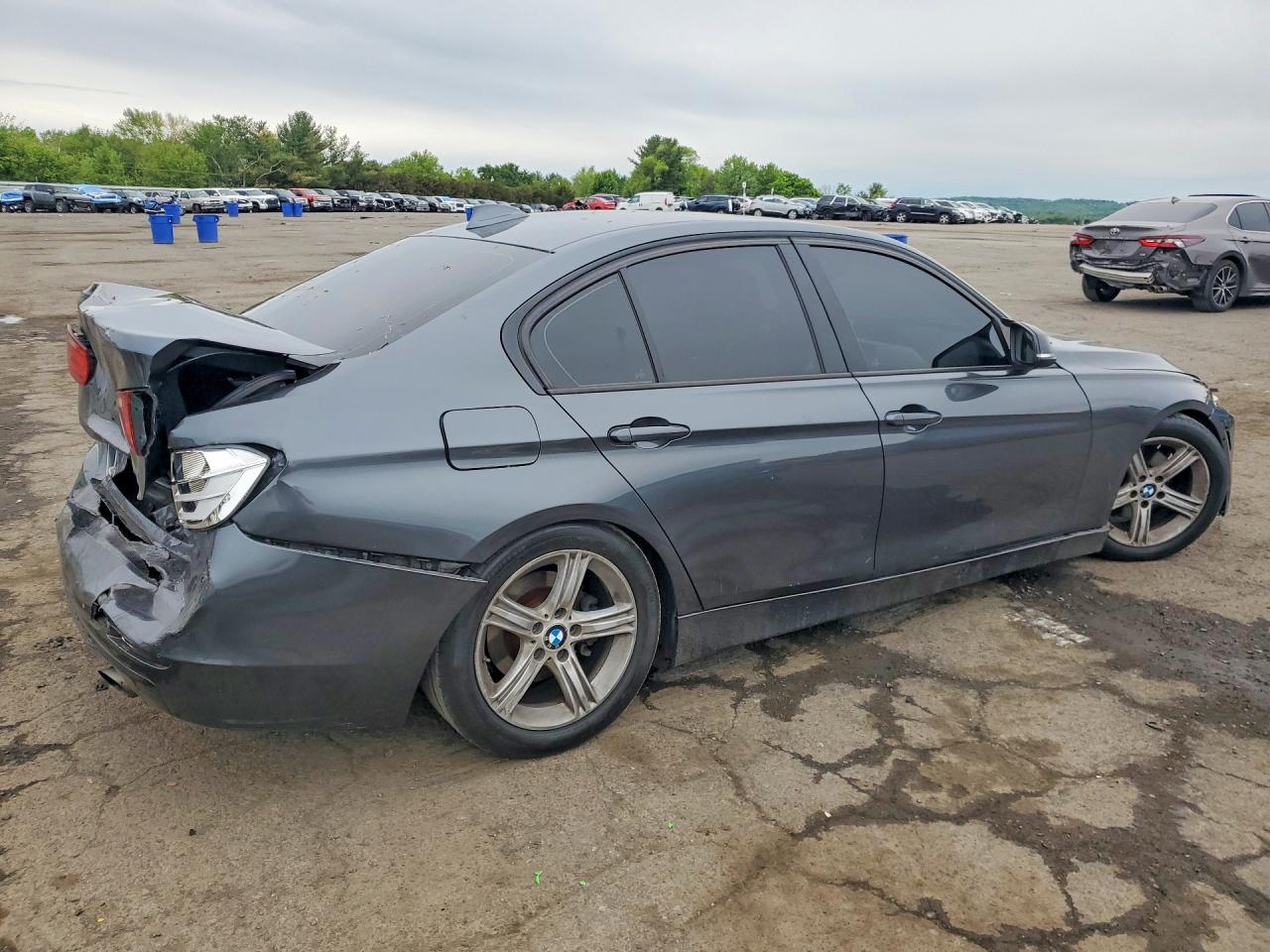 2013 Bmw 328 I Gray vin: WBA3A5C54DJ460838