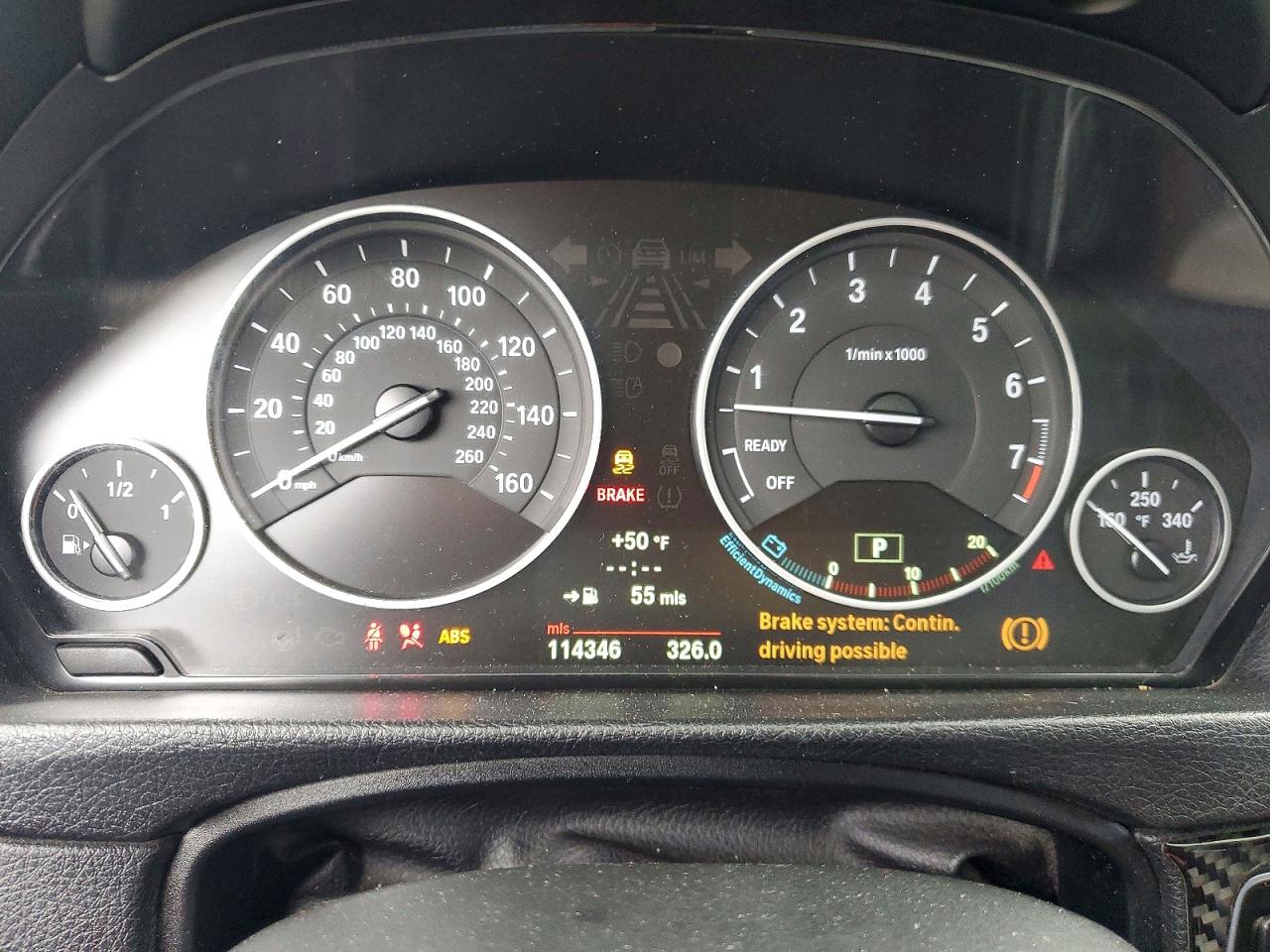 2013 Bmw 328 I Gray vin: WBA3A5C54DJ460838