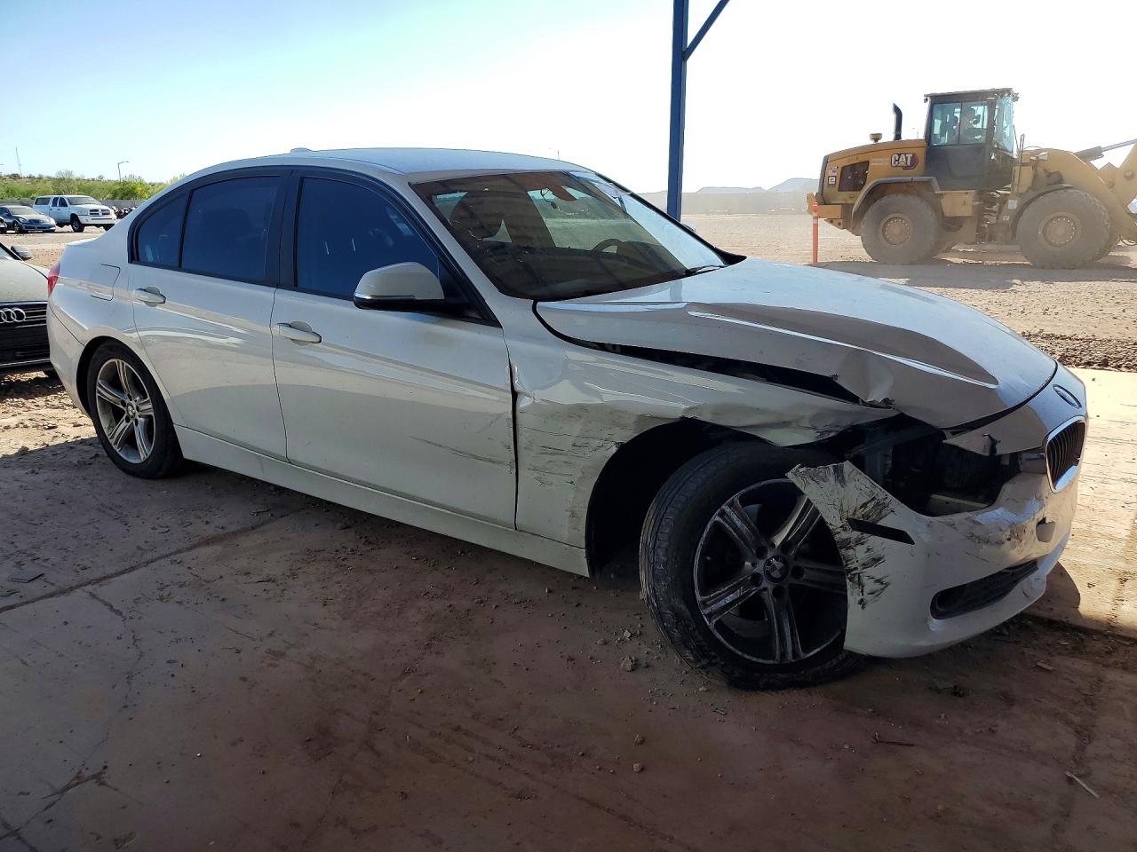 2013 Bmw 328 I White vin: WBA3A5C54DJ461066