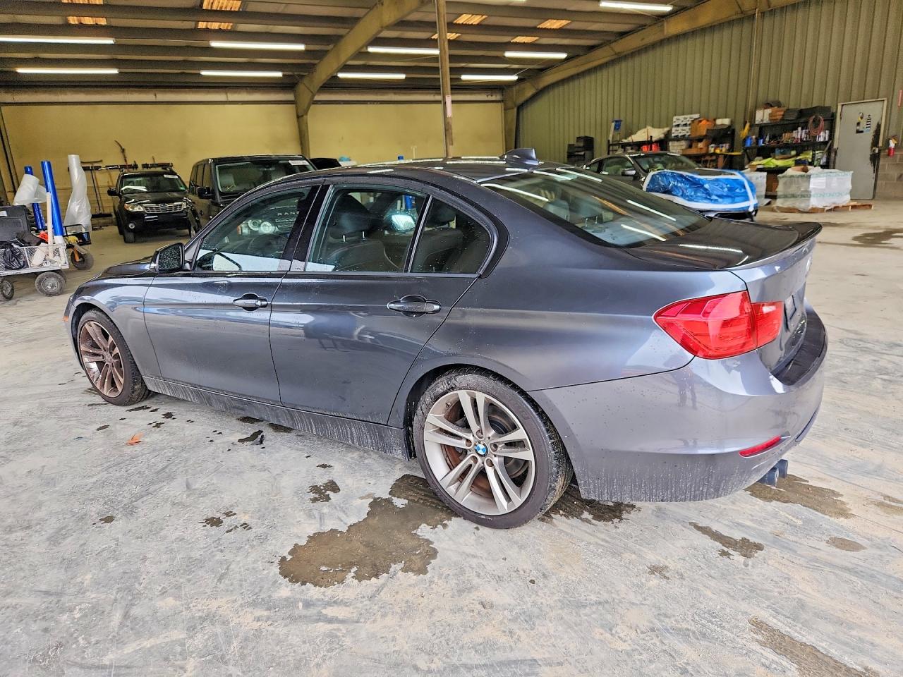 2014 Bmw 328 I Gray vin: WBA3A5C54EP600109
