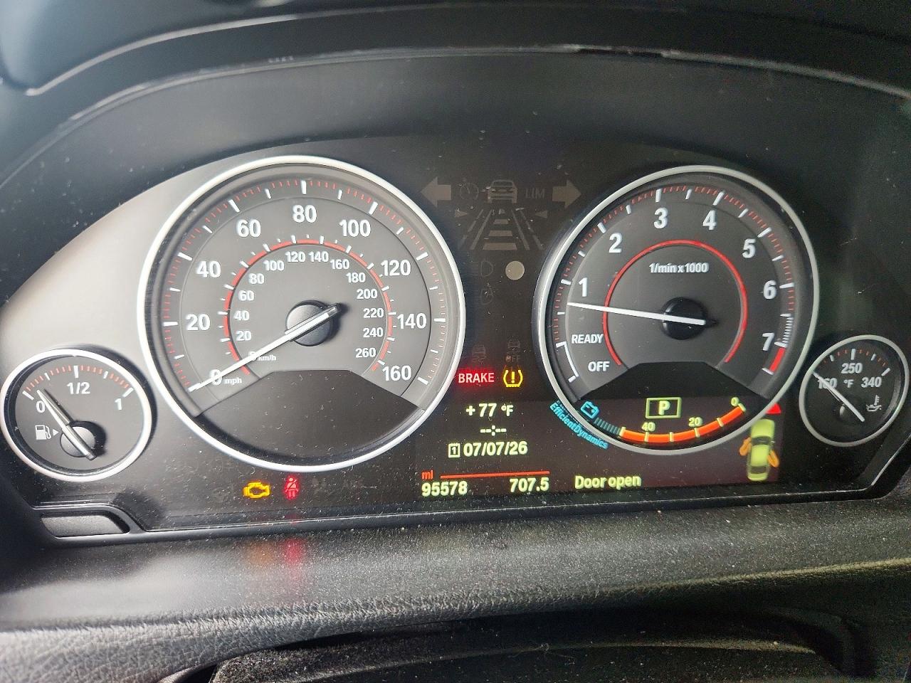2014 Bmw 328 I Gray vin: WBA3A5C54EP600109