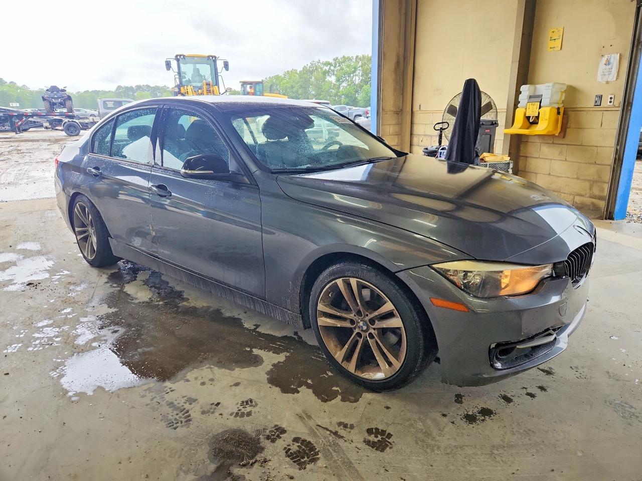 2014 Bmw 328 I Gray vin: WBA3A5C54EP600109