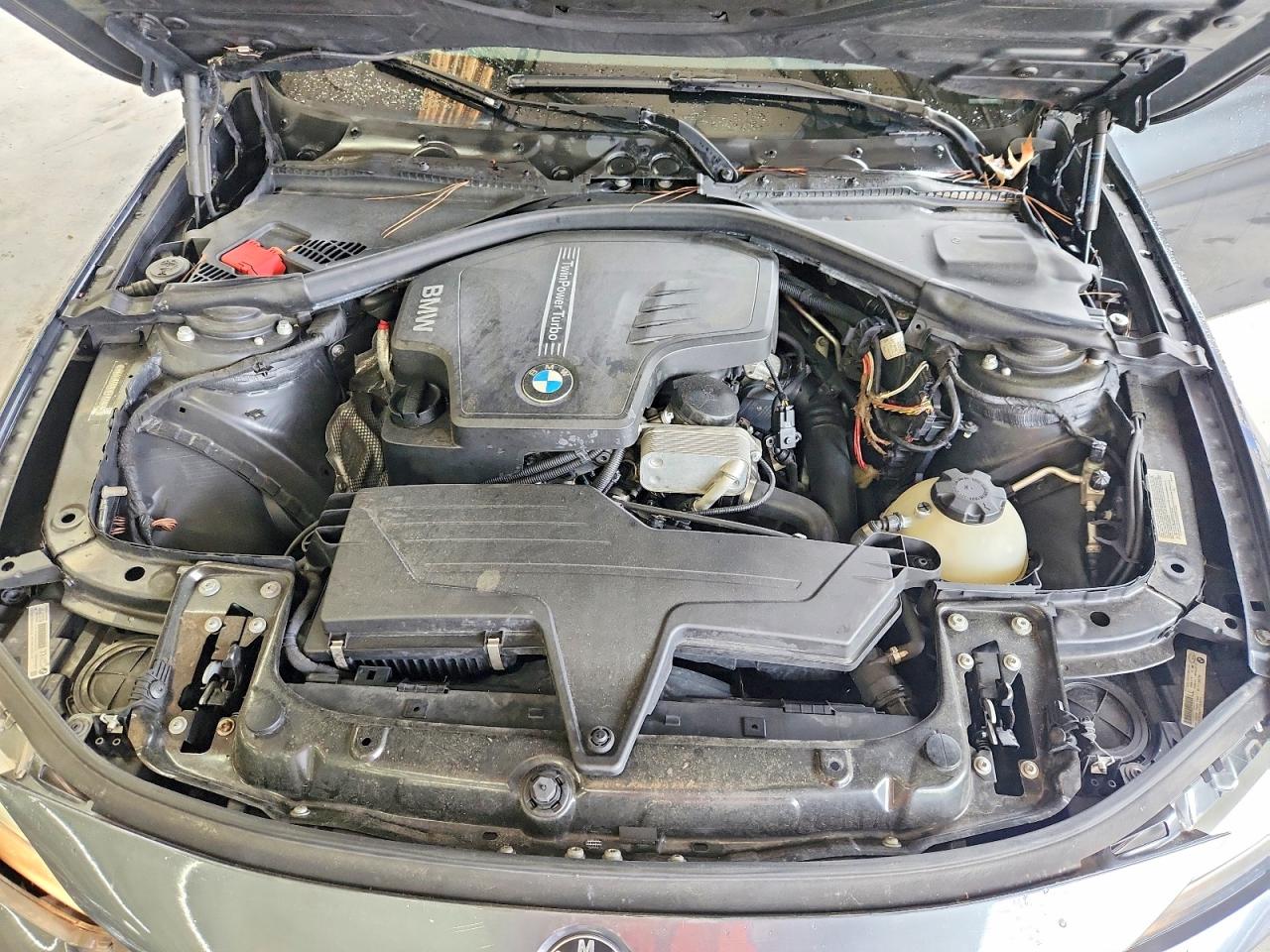 2014 Bmw 328 I Gray vin: WBA3A5C54EP600109