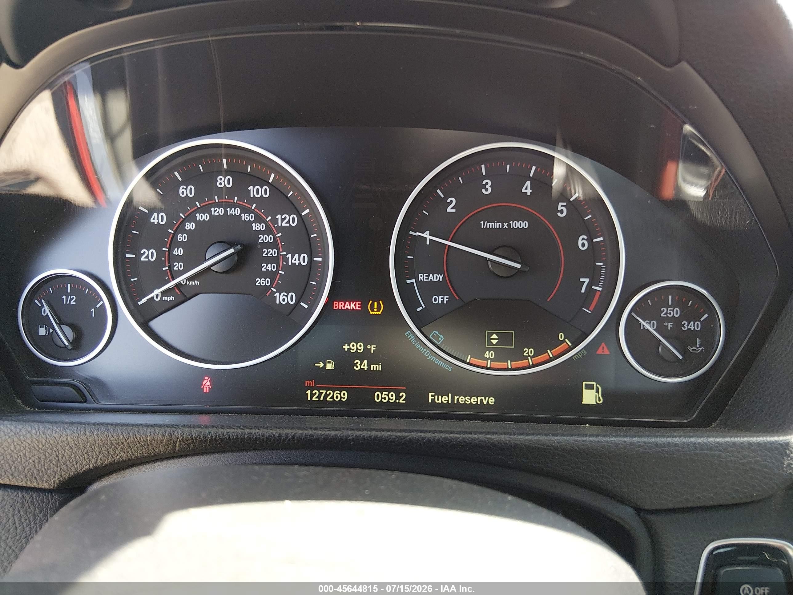 2015 Bmw 328i   Red vin: WBA3A5C54FF453653