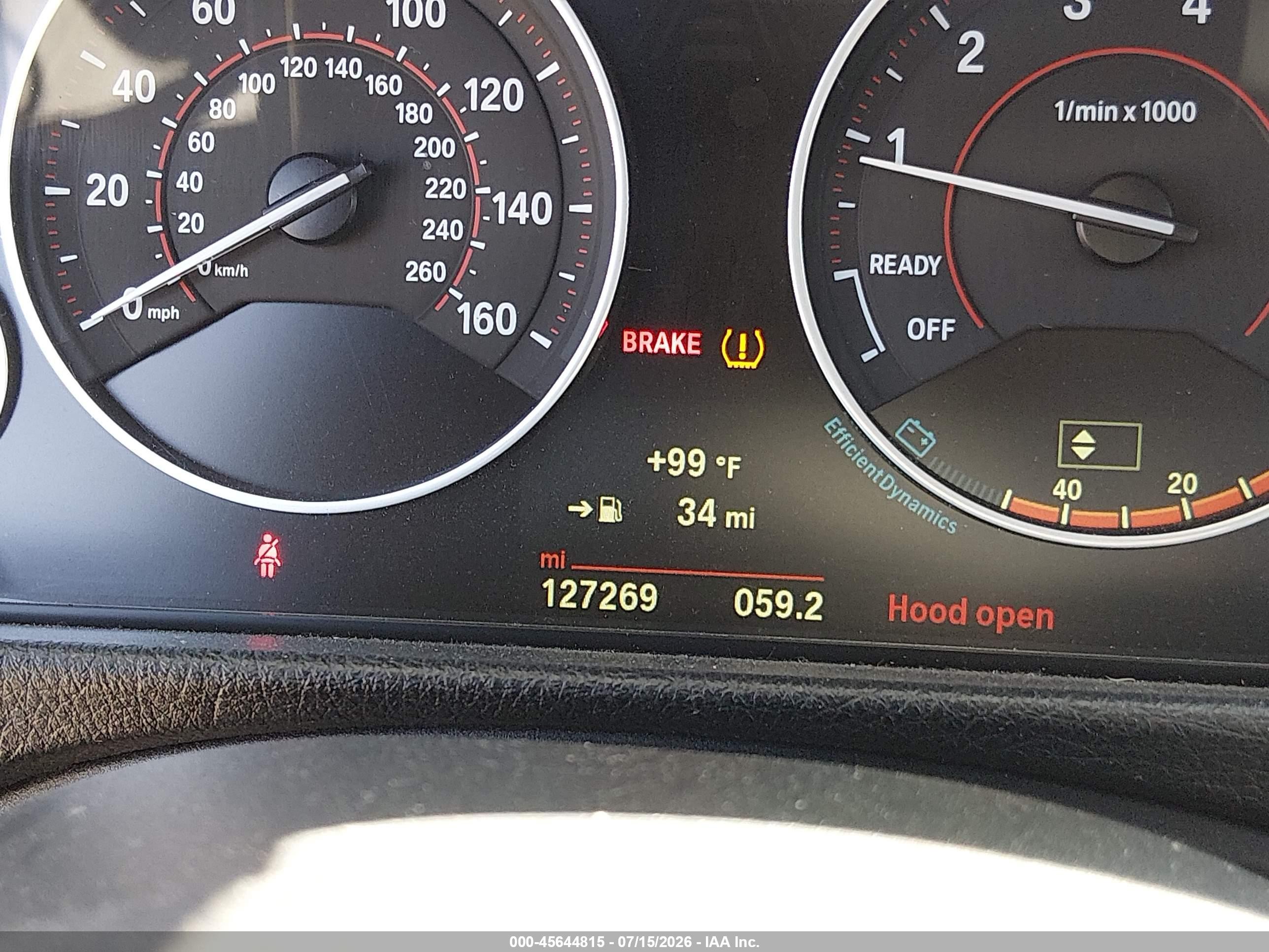 2015 Bmw 328i   Red vin: WBA3A5C54FF453653