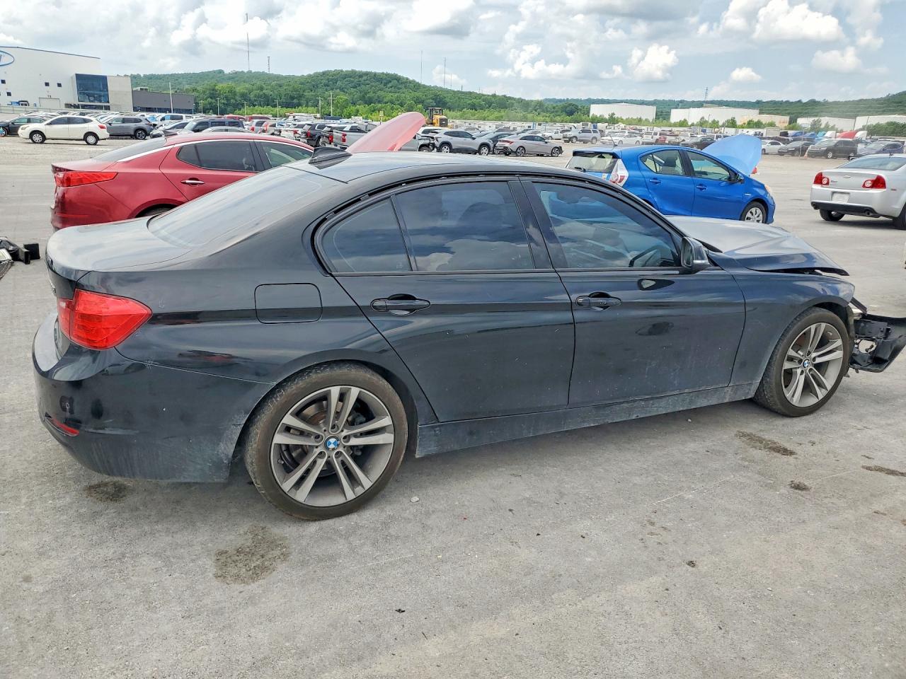 2015 Bmw 328 I Black vin: WBA3A5C54FF610839