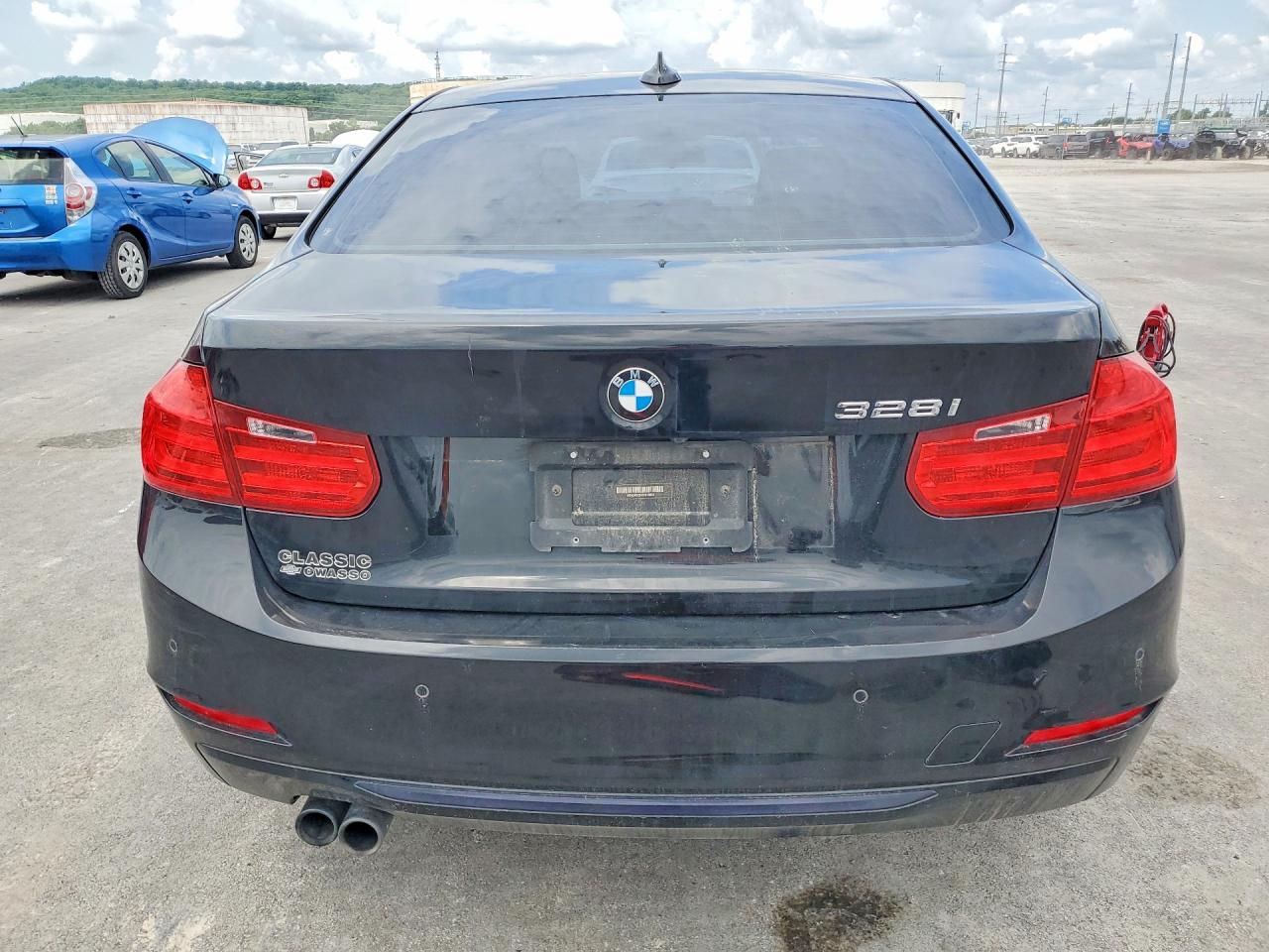 2015 Bmw 328 I Black vin: WBA3A5C54FF610839