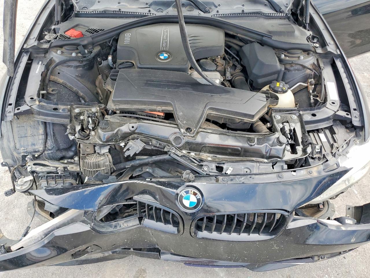 2015 Bmw 328 I Black vin: WBA3A5C54FF610839