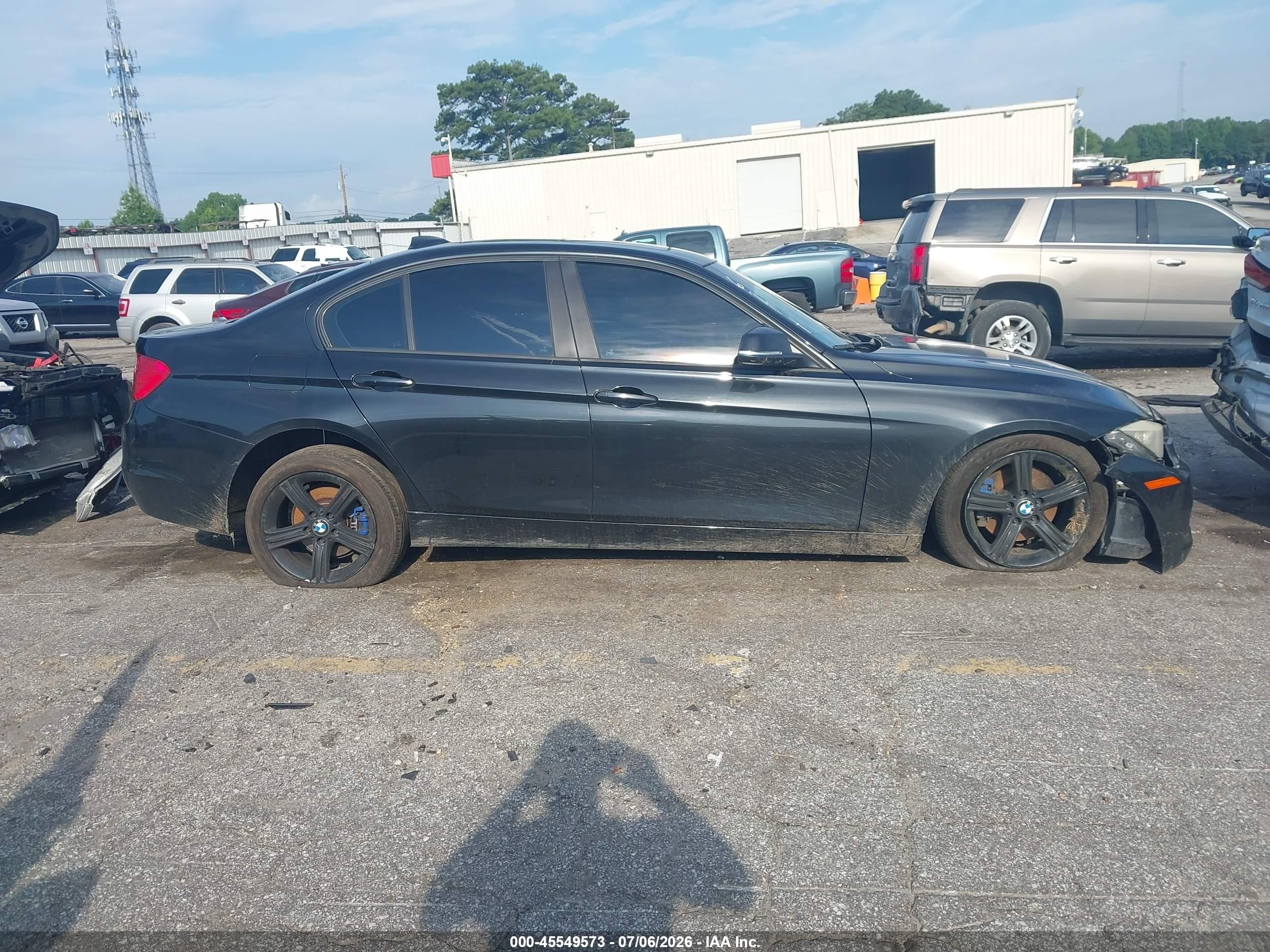 2012 Bmw 328i Black vin: WBA3A5C55CF256714
